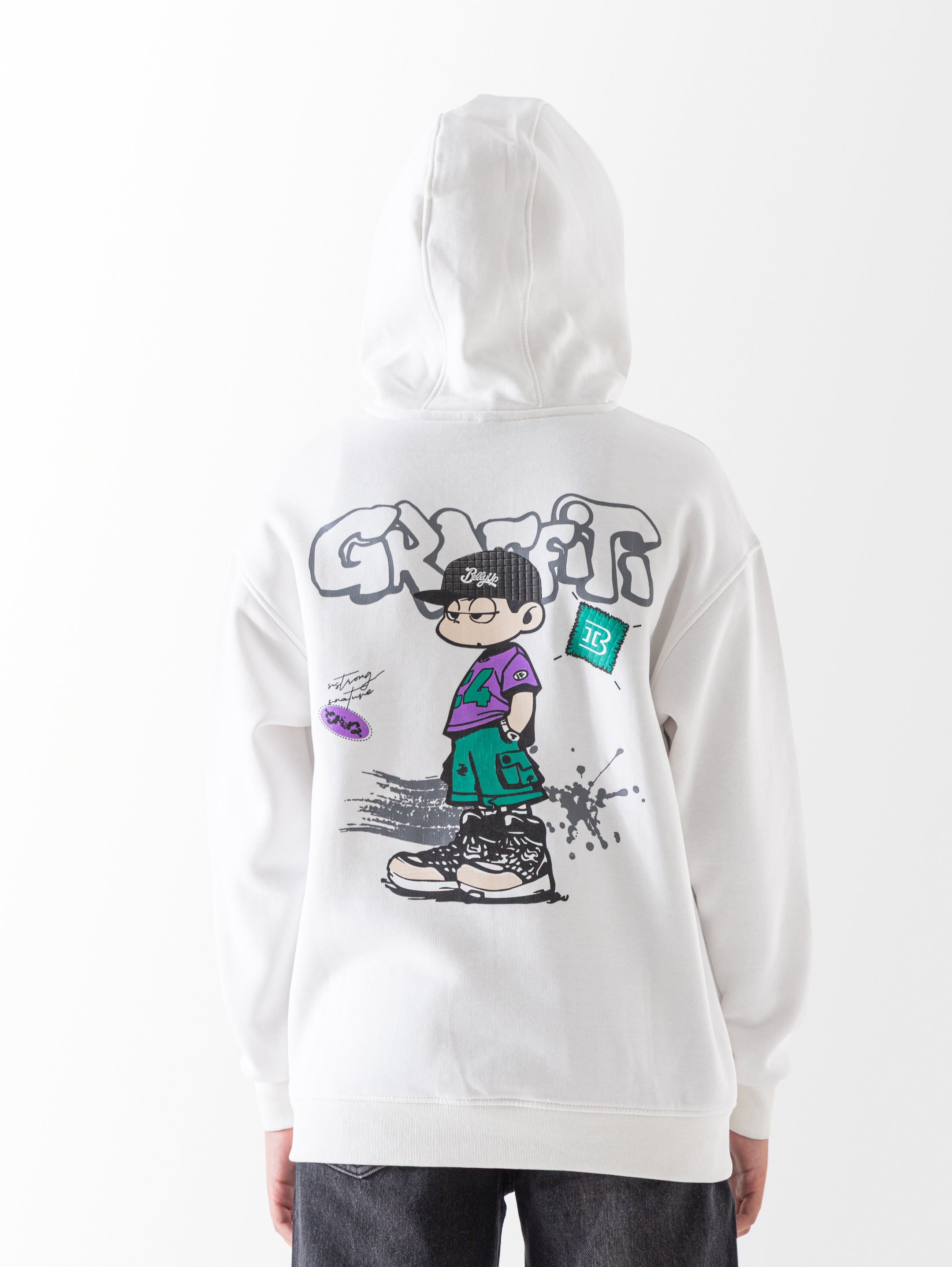 Hoodie - Boys - Printed