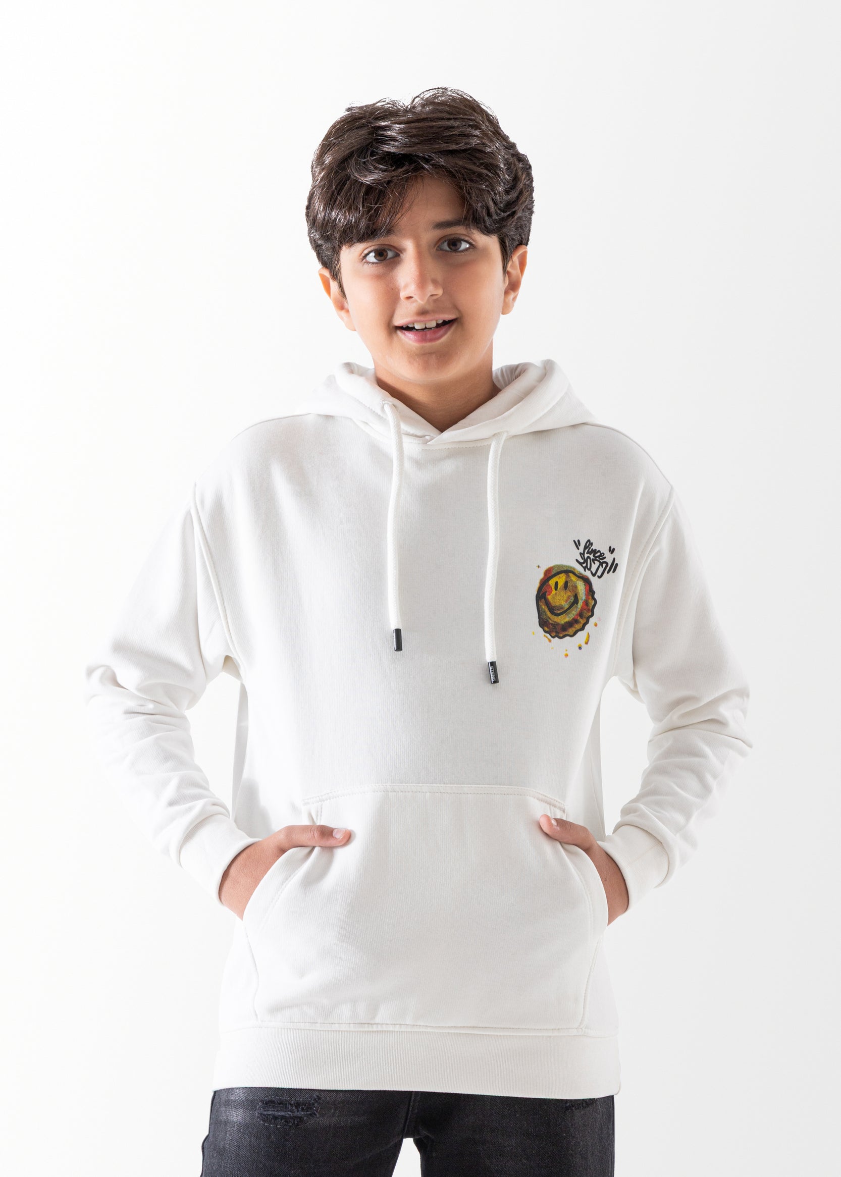 Hoodie - Boys - Printed