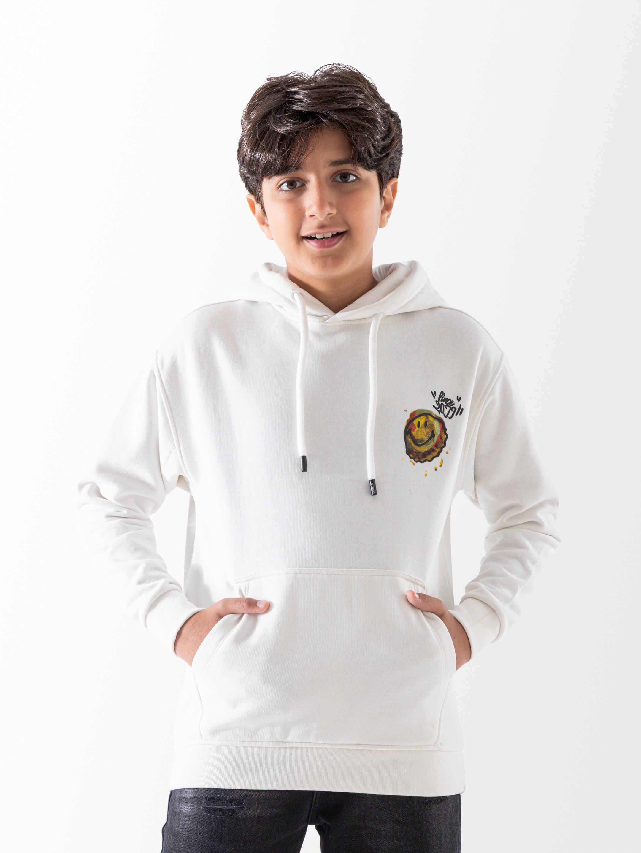Hoodie - Boys - Printed
