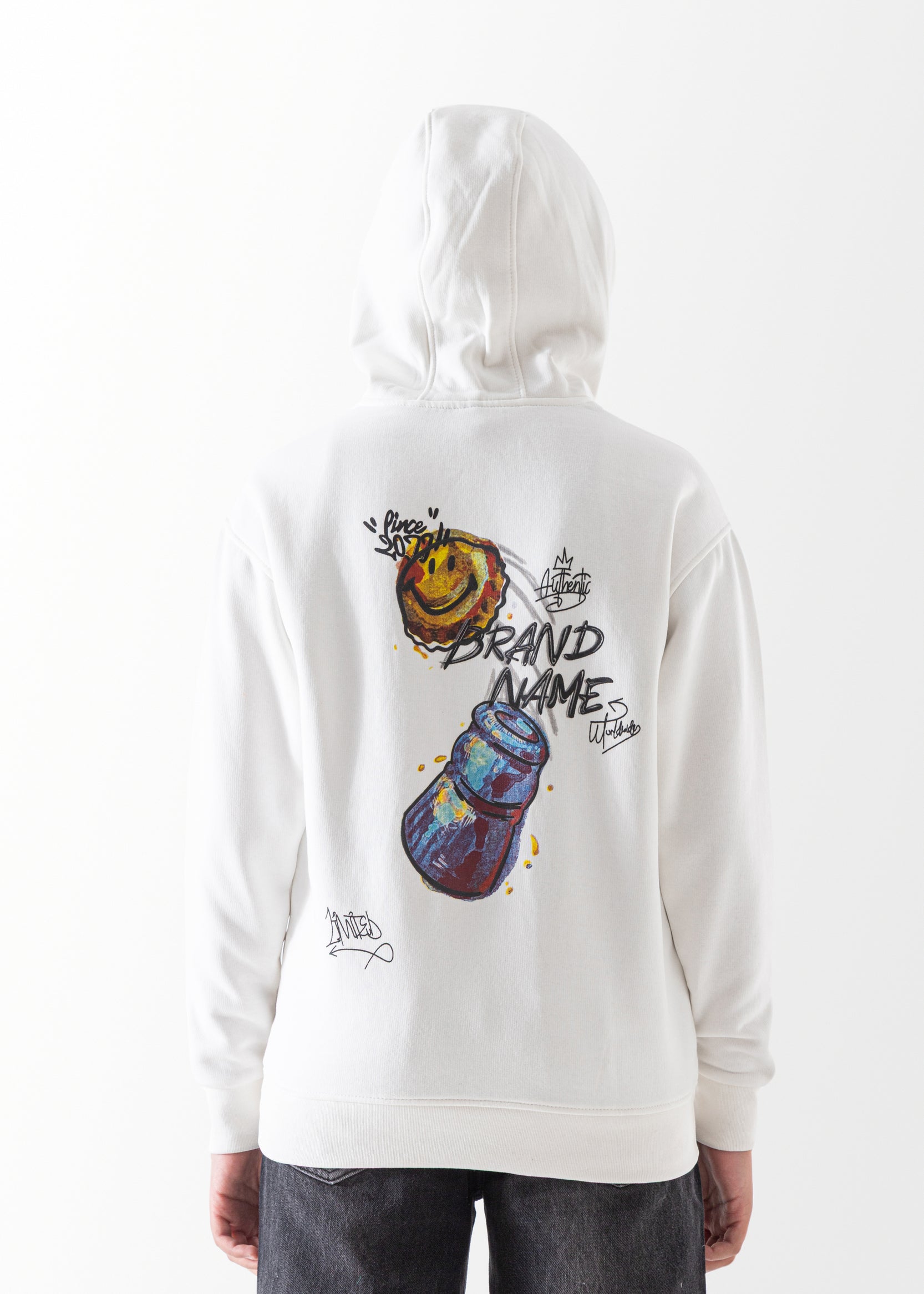 Hoodie - Boys - Printed