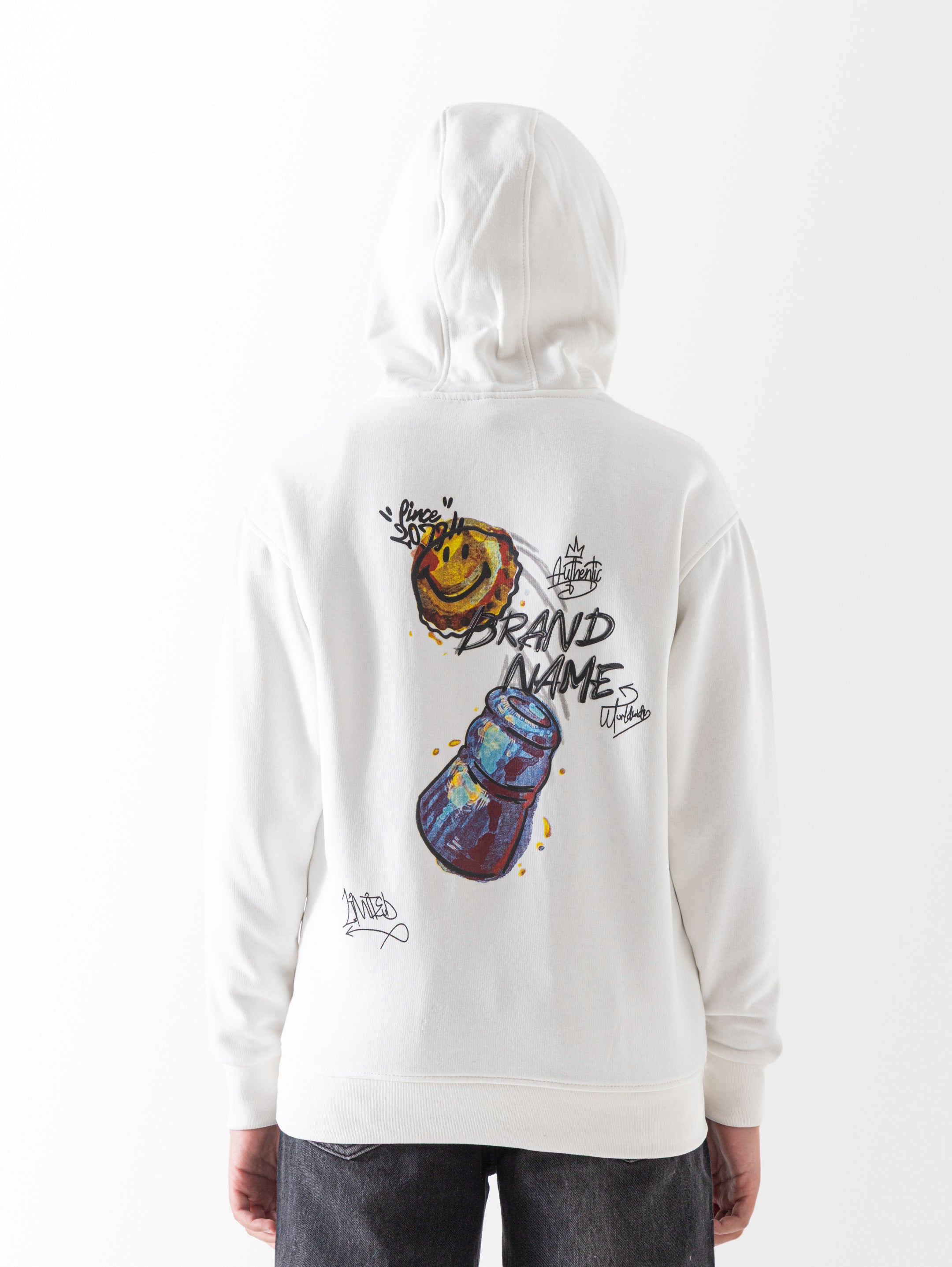 Hoodie - Boys - Printed