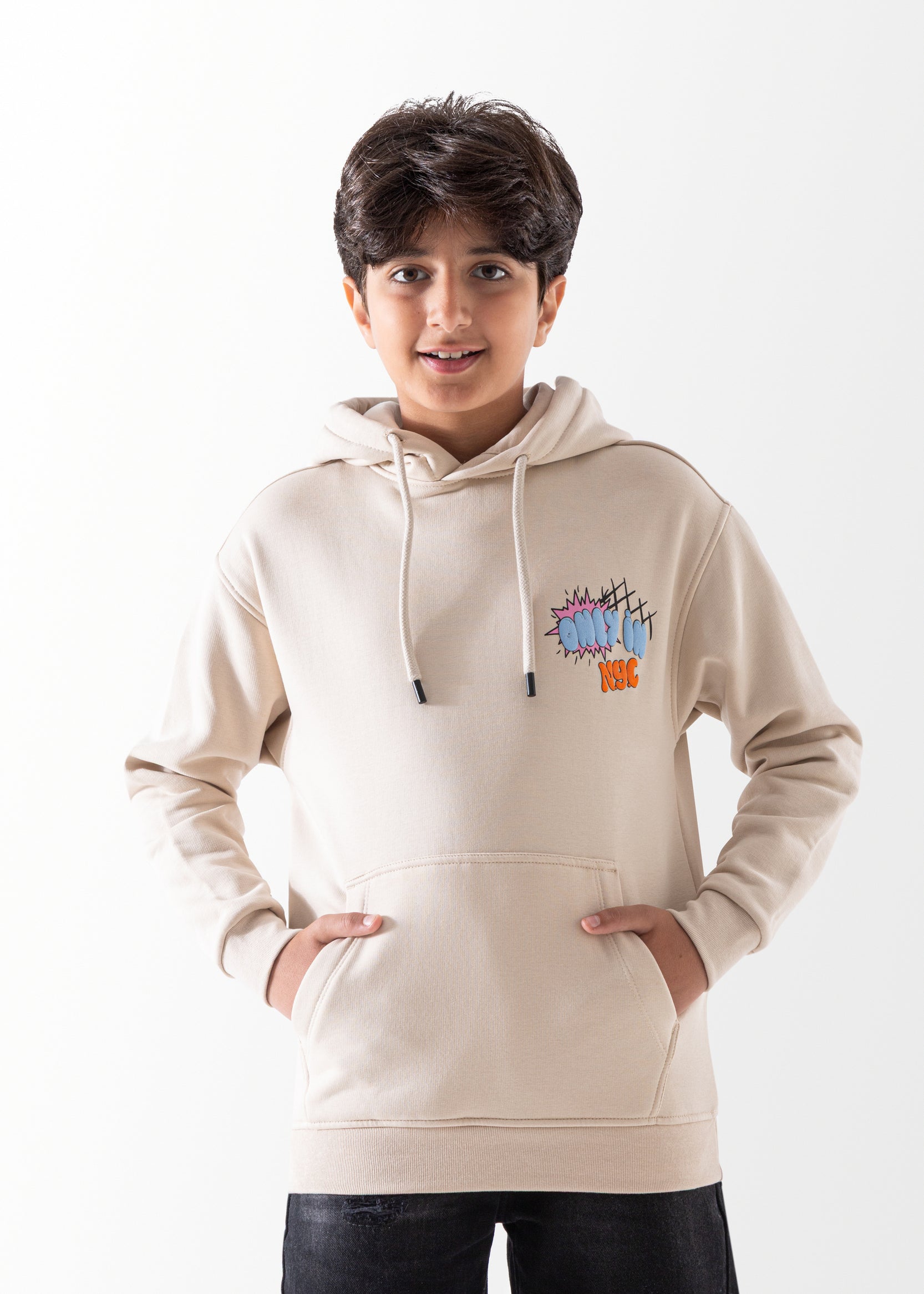 Hoodie - Boys - Printed