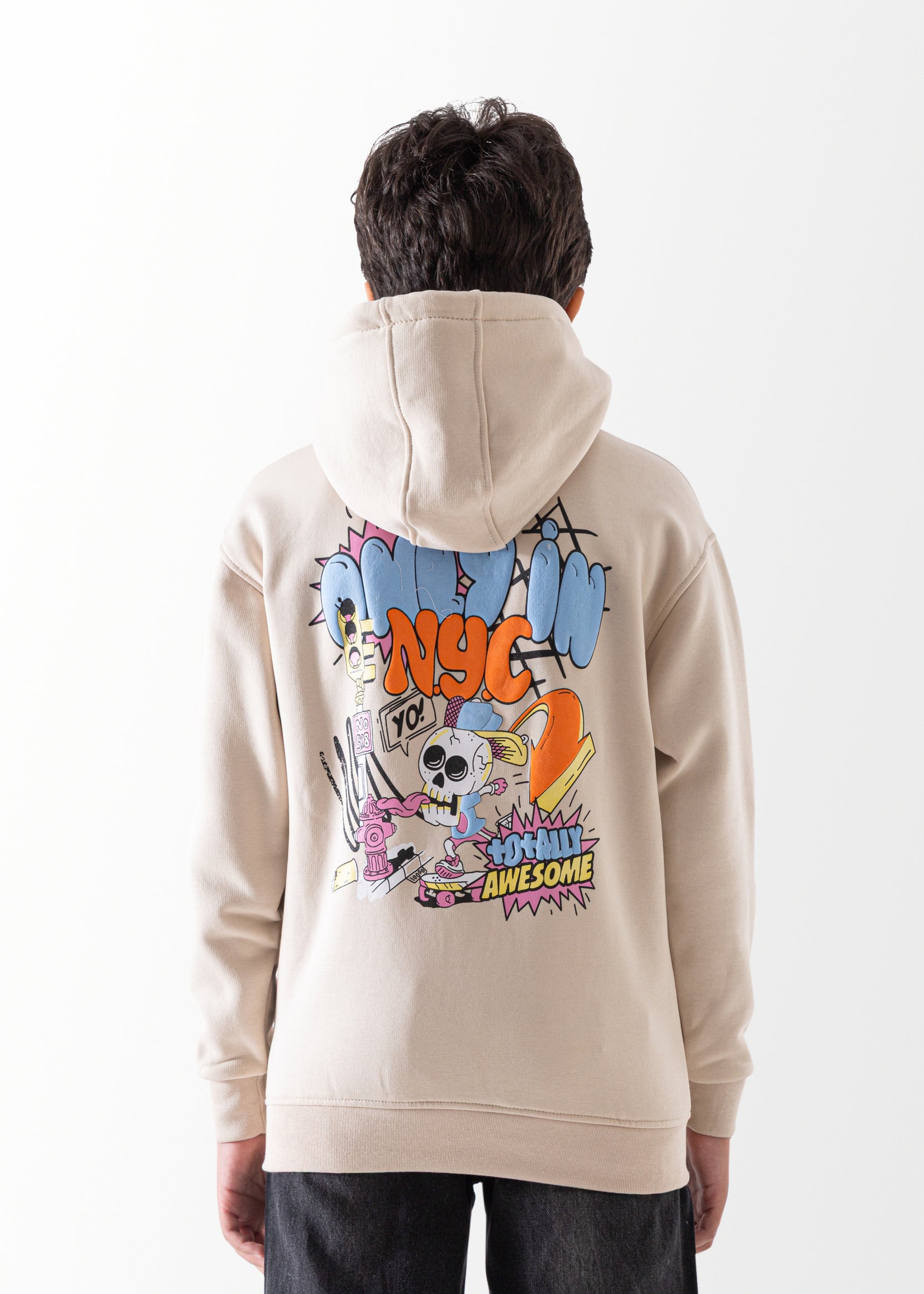 Hoodie - Boys - Printed