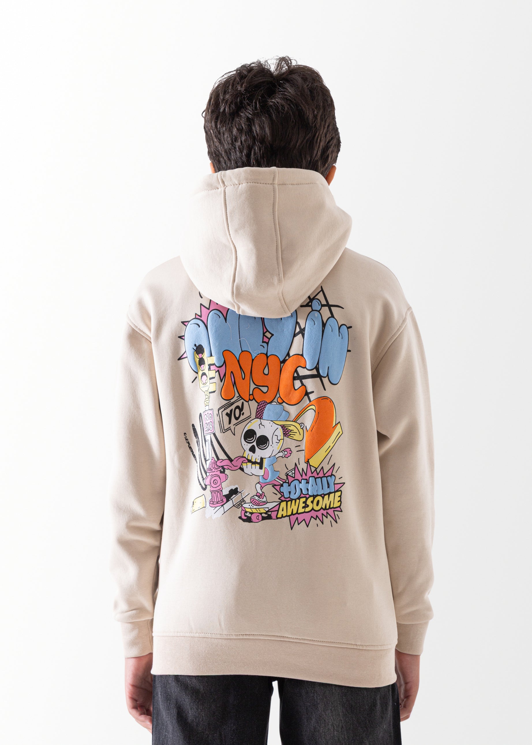 Hoodie - Boys - Printed