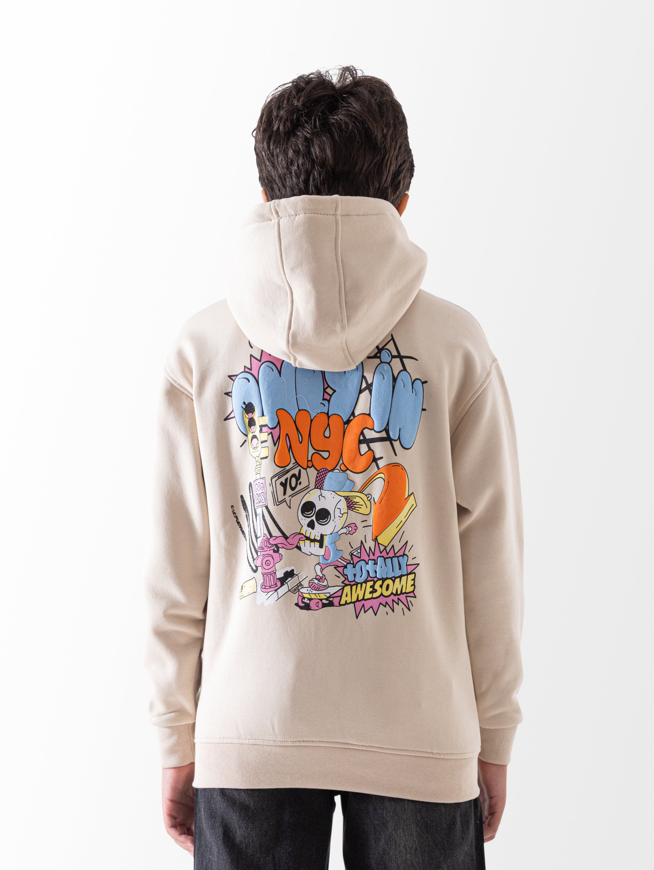 Hoodie - Boys - Printed