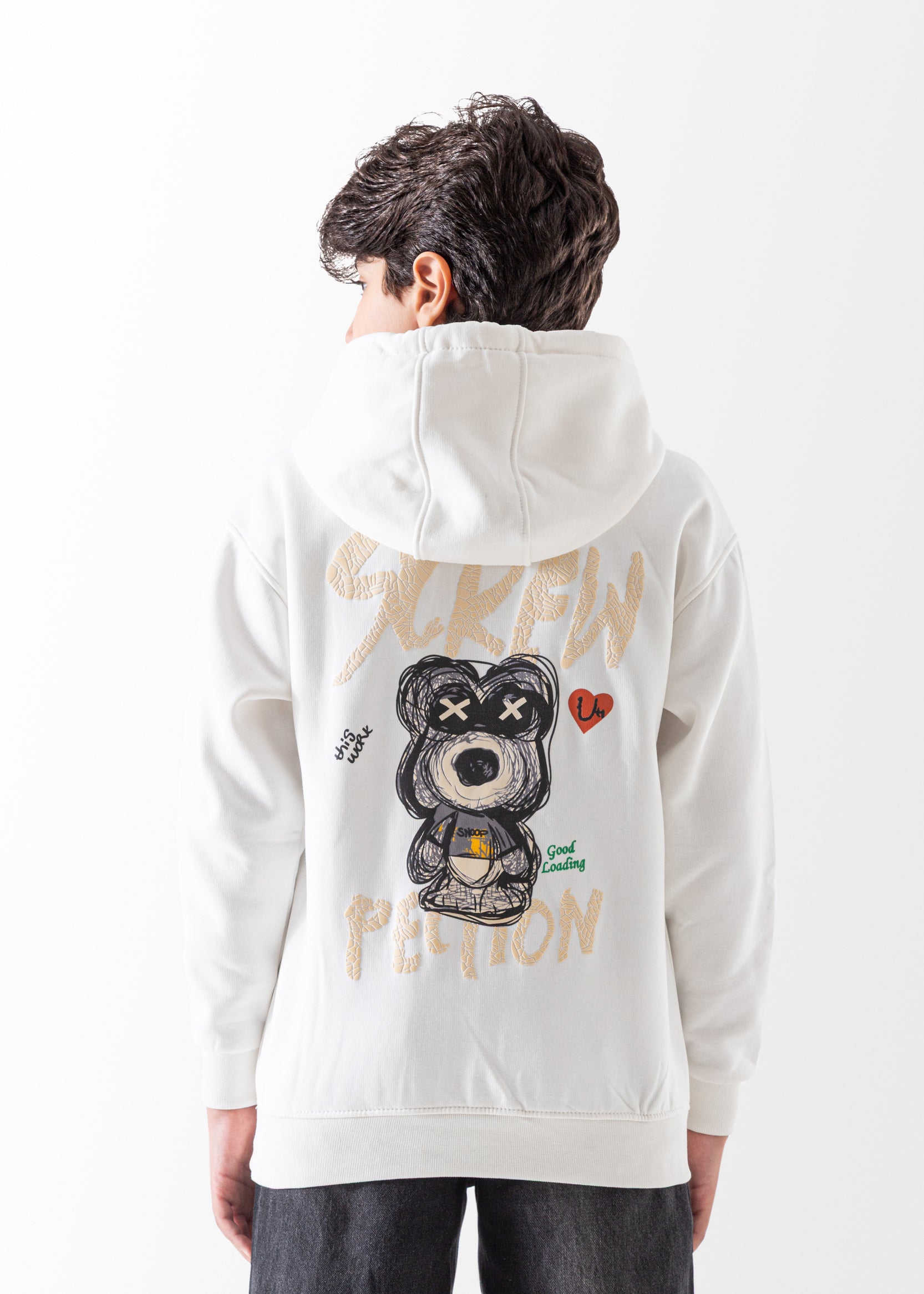 Hoodie - Boys - Printed