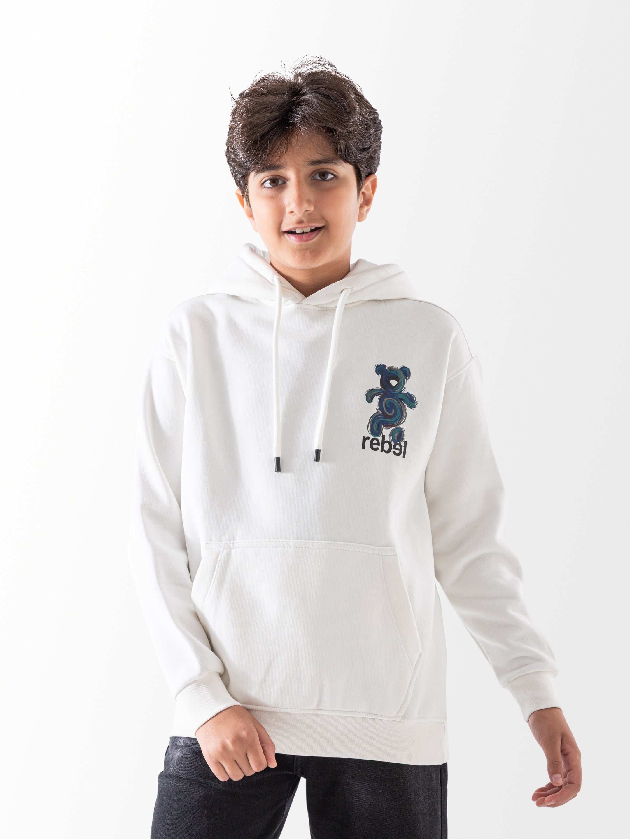 Hoodie - Boys - Printed