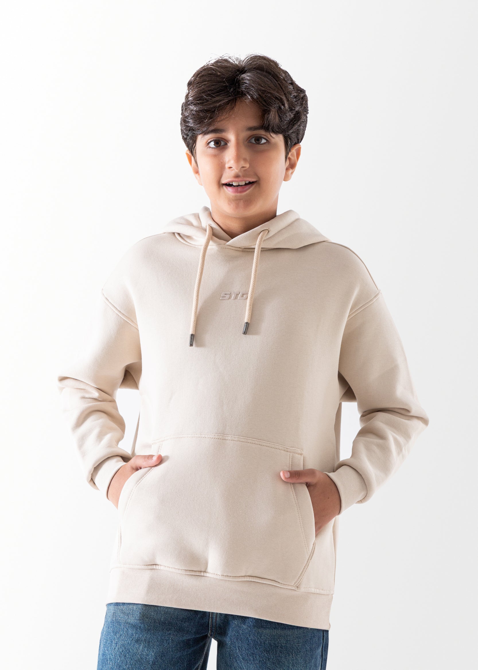Hoodie - Boys - Plain