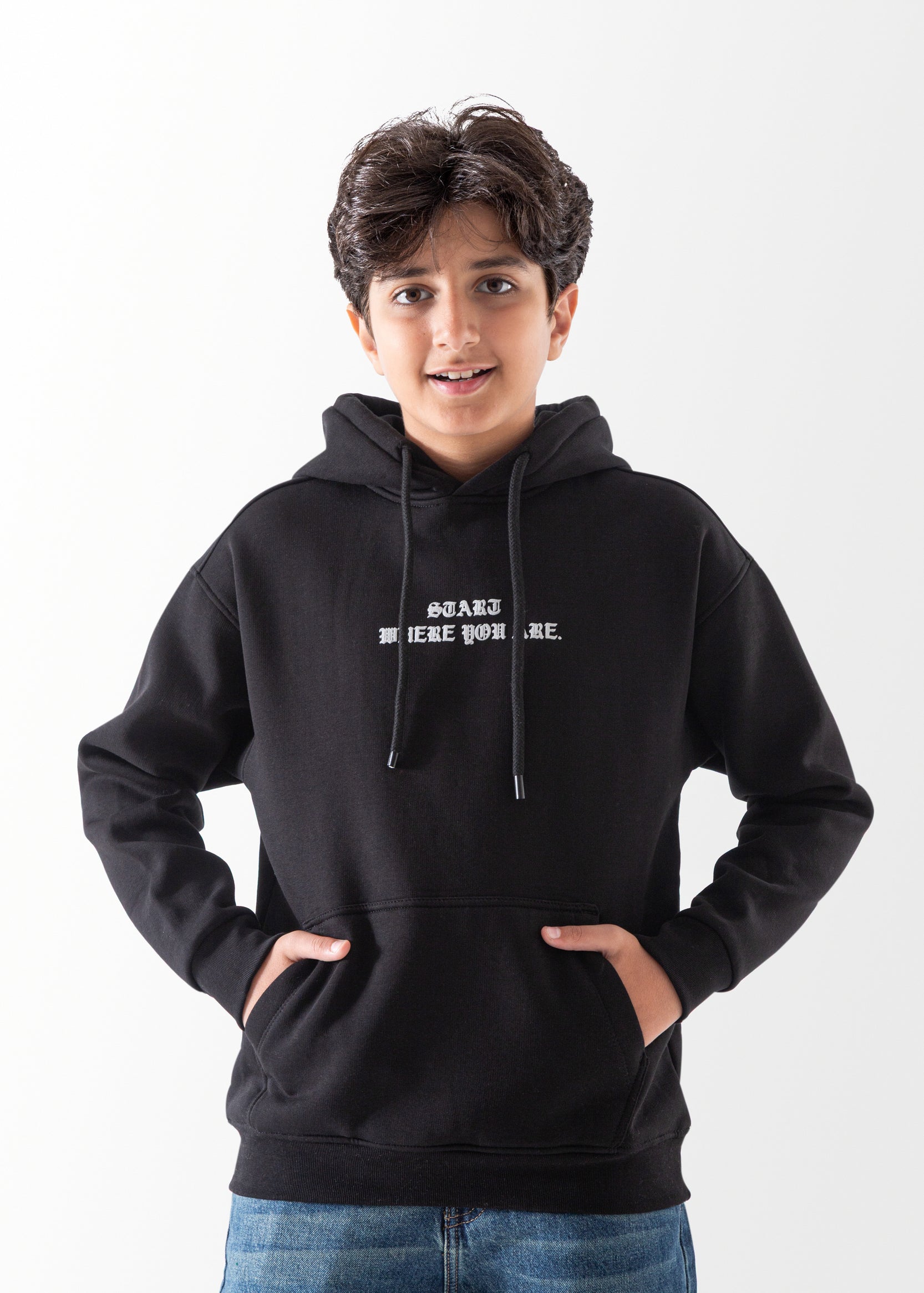 Hoodie - Boys - Printed