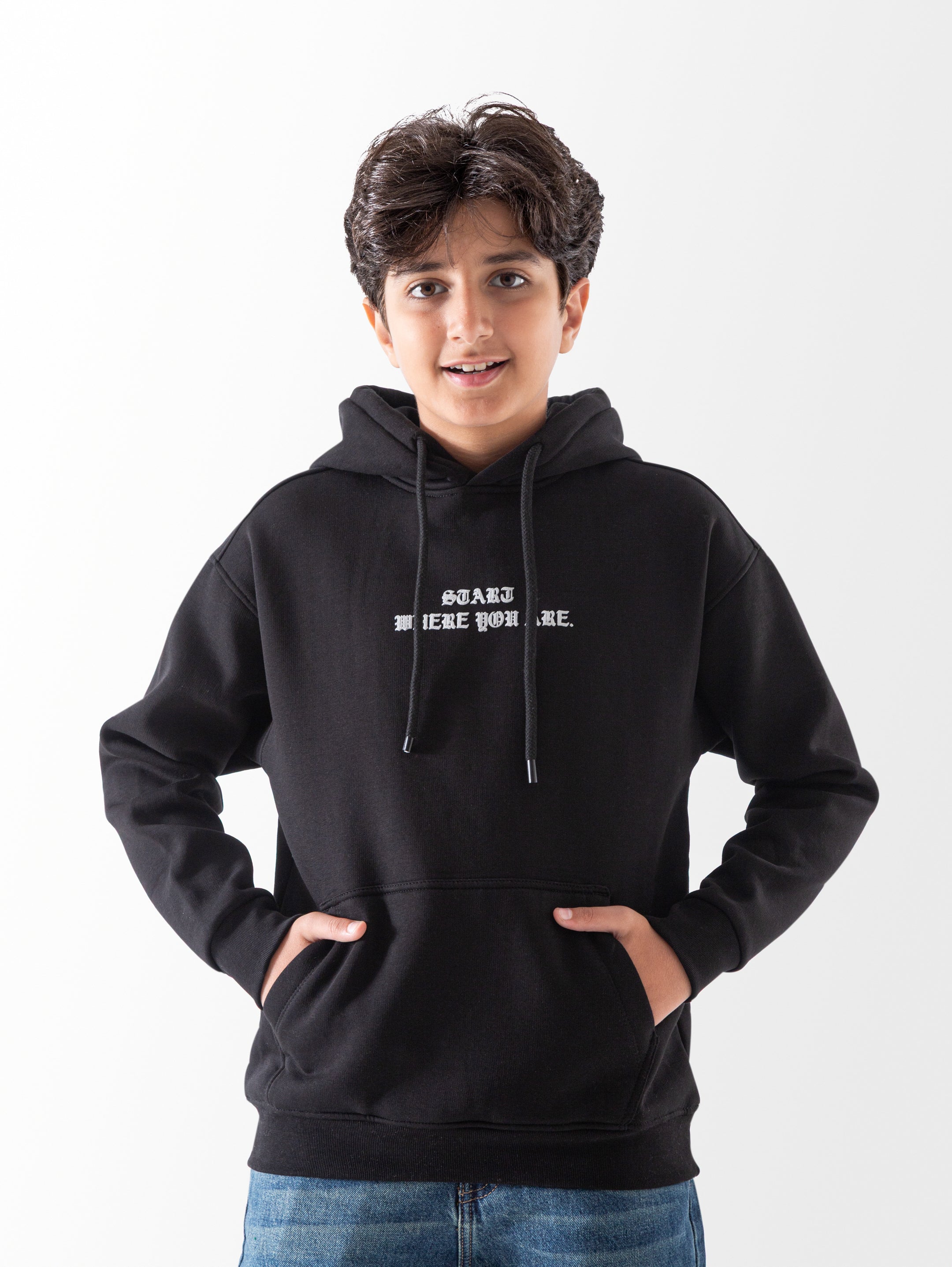 Hoodie - Boys - Printed