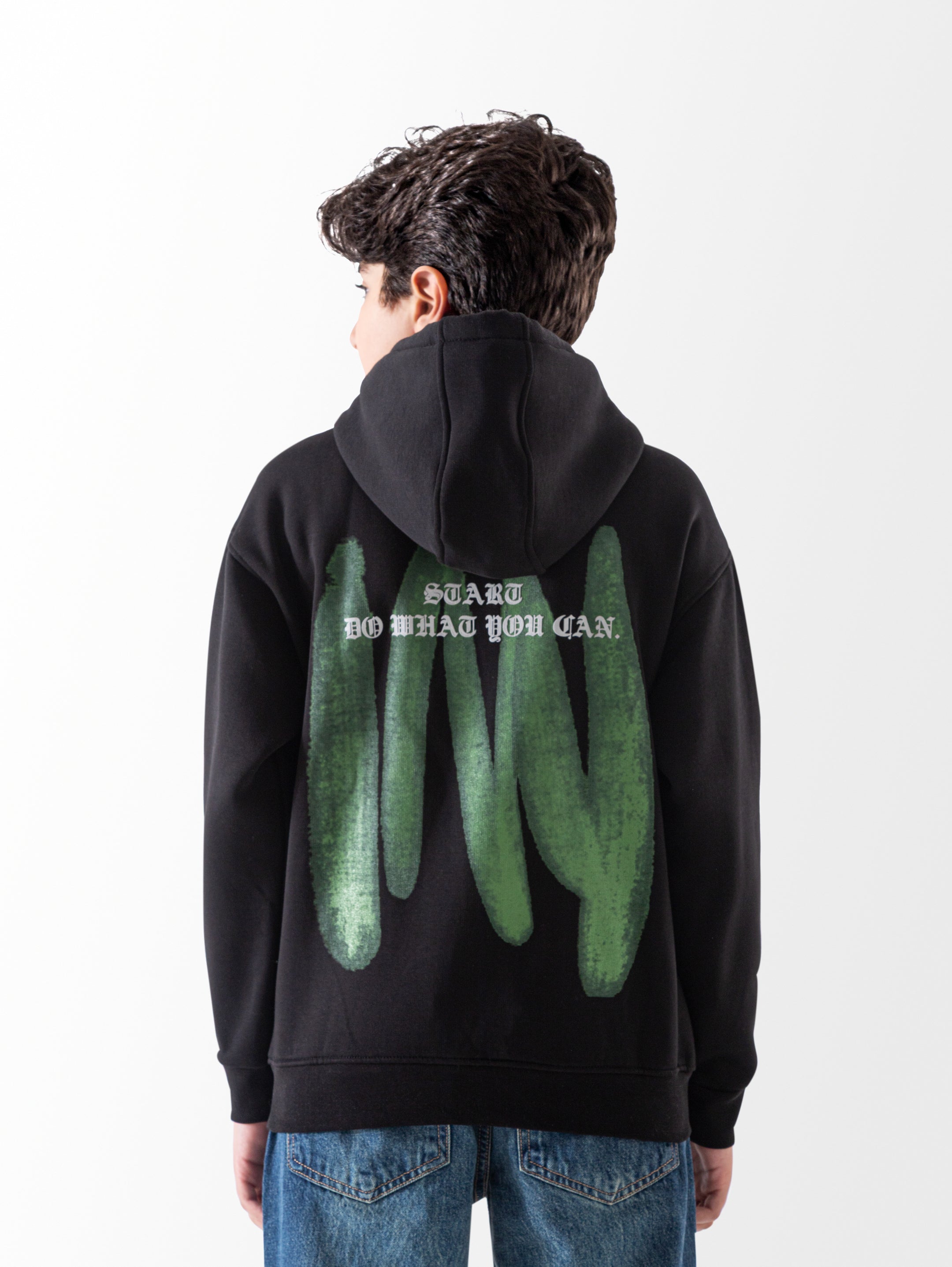 Hoodie - Boys - Printed