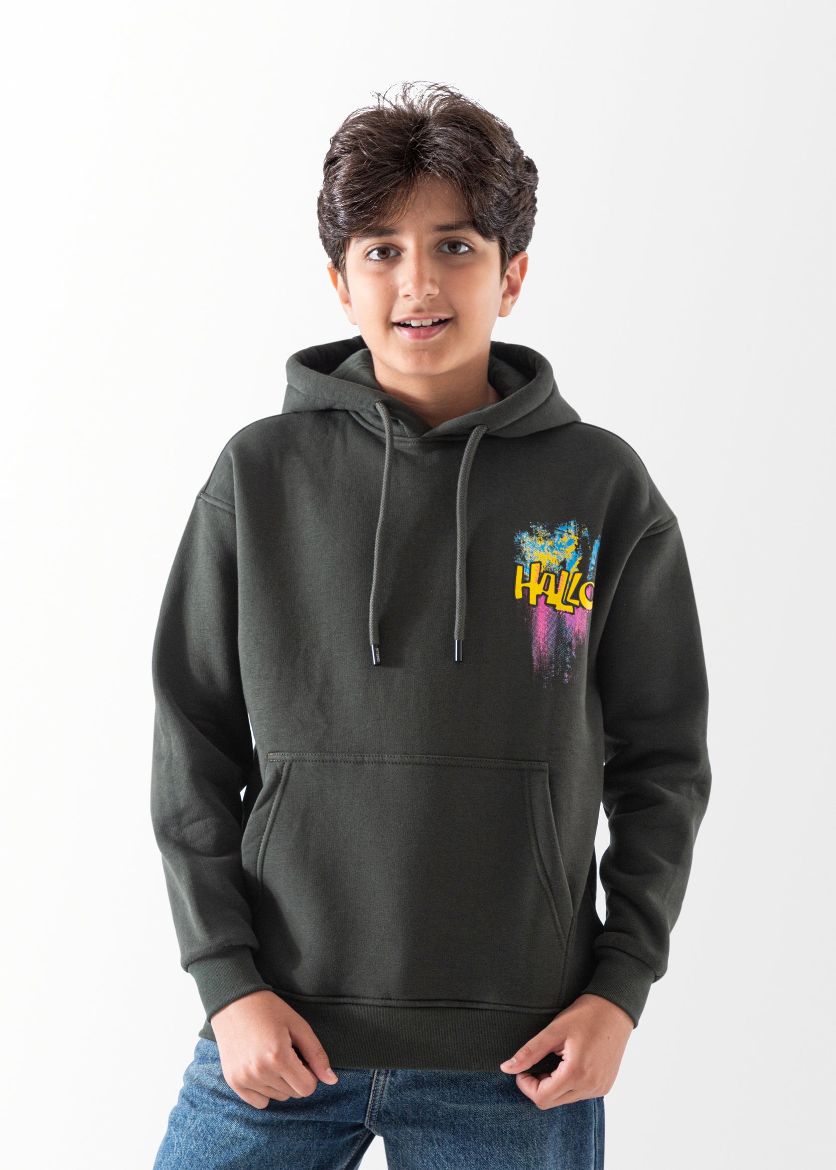 Hoodie - Boys - Printed