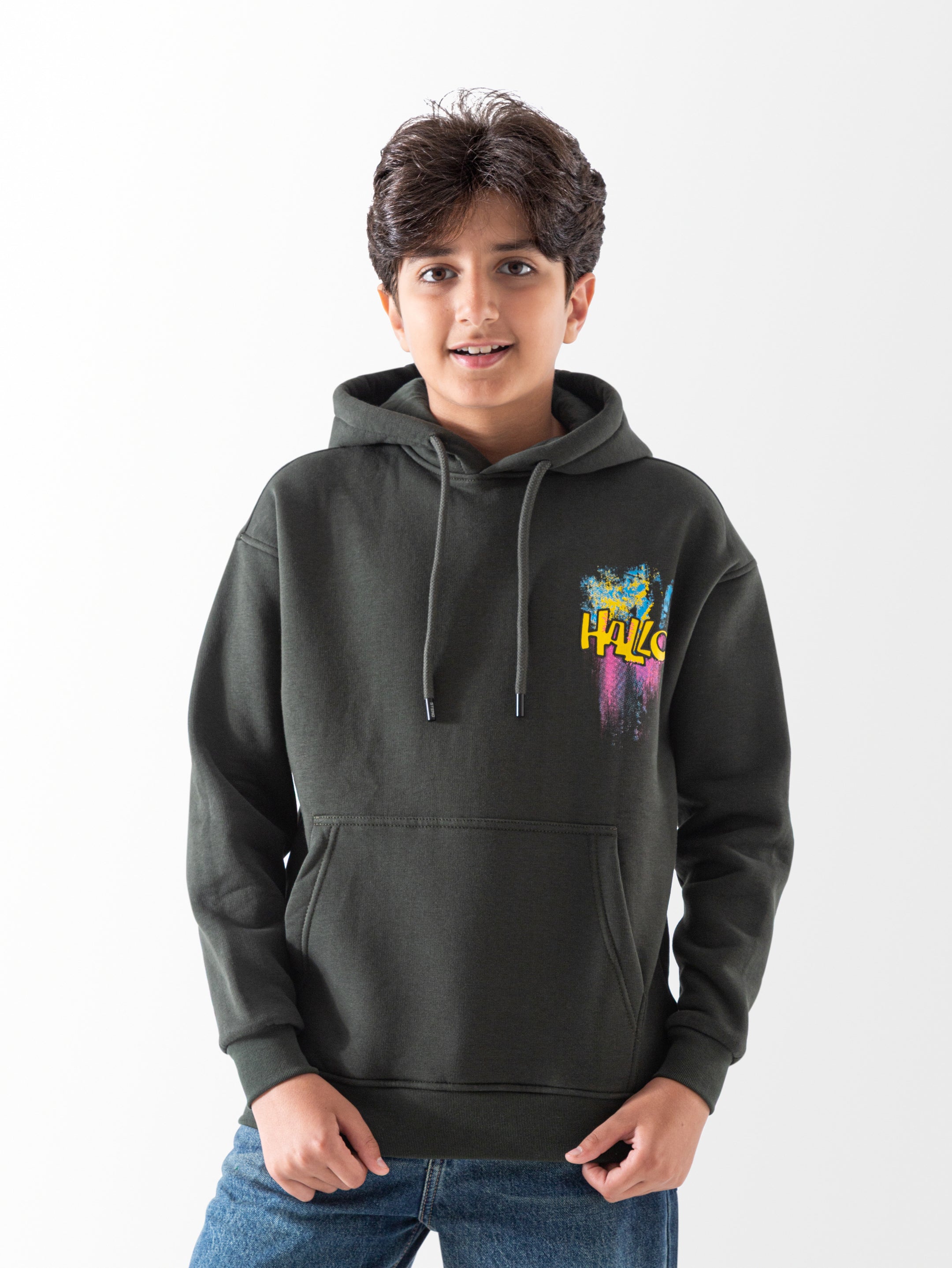 Hoodie - Boys - Printed