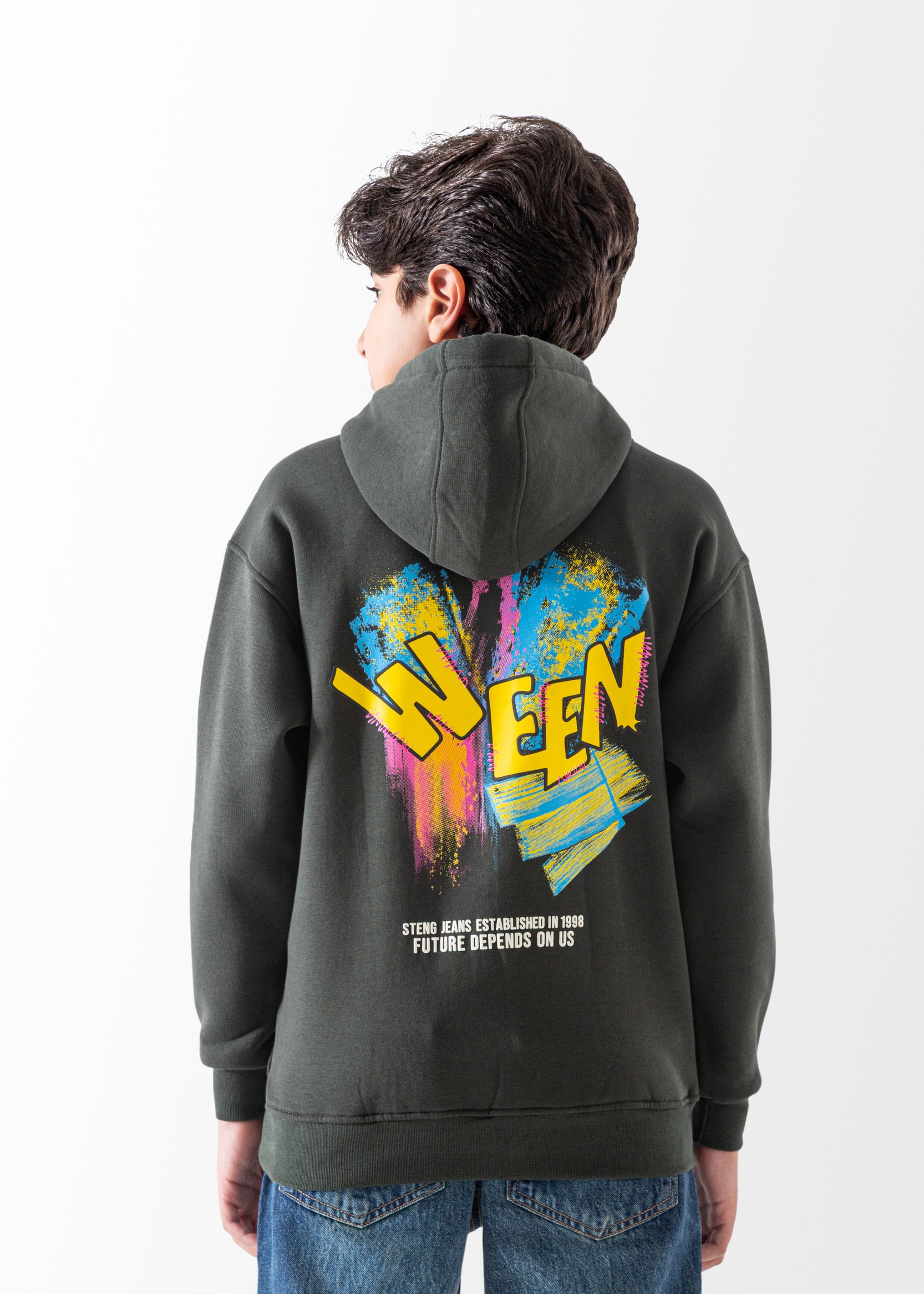 Hoodie - Boys - Printed
