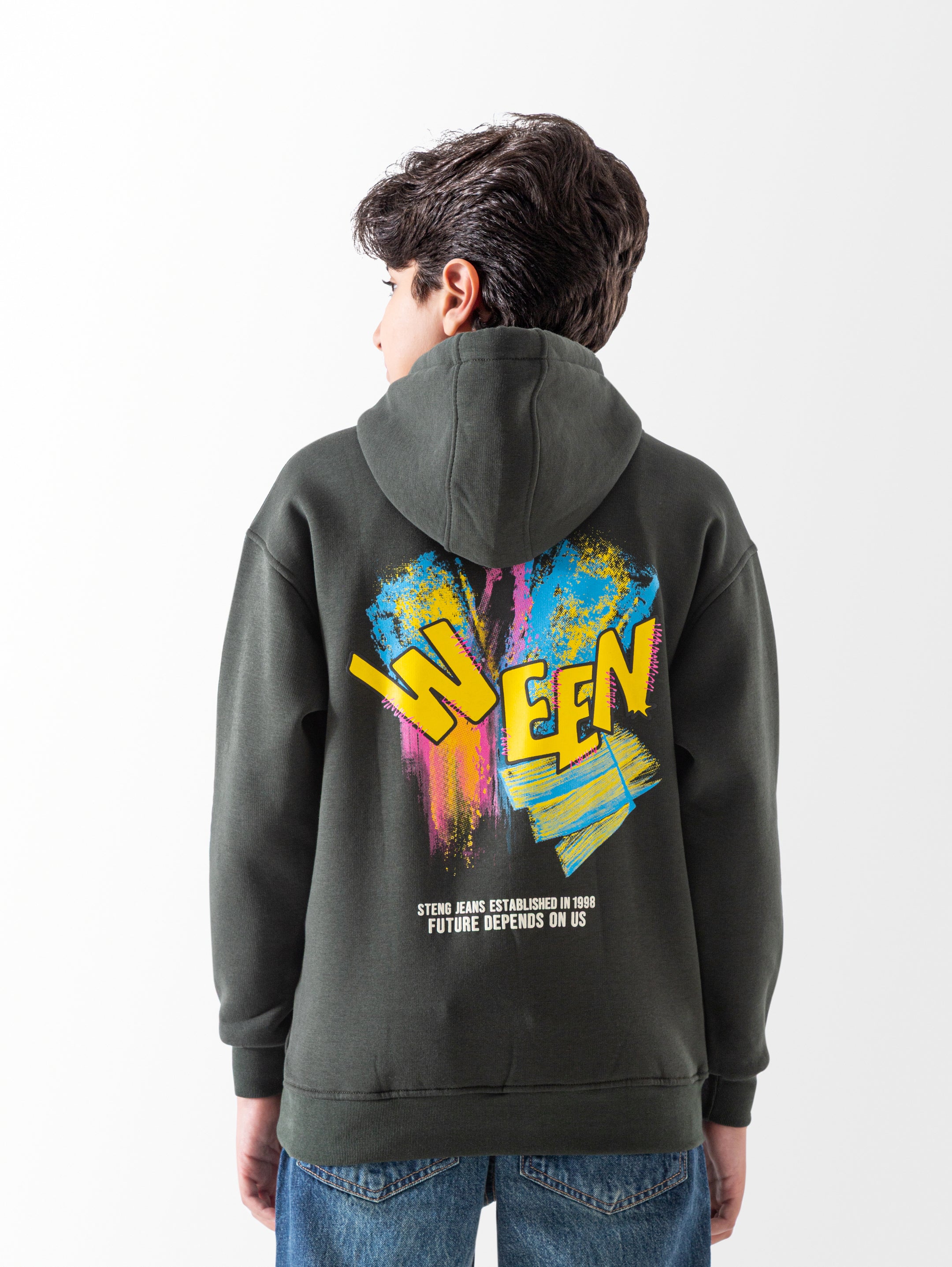 Hoodie - Boys - Printed