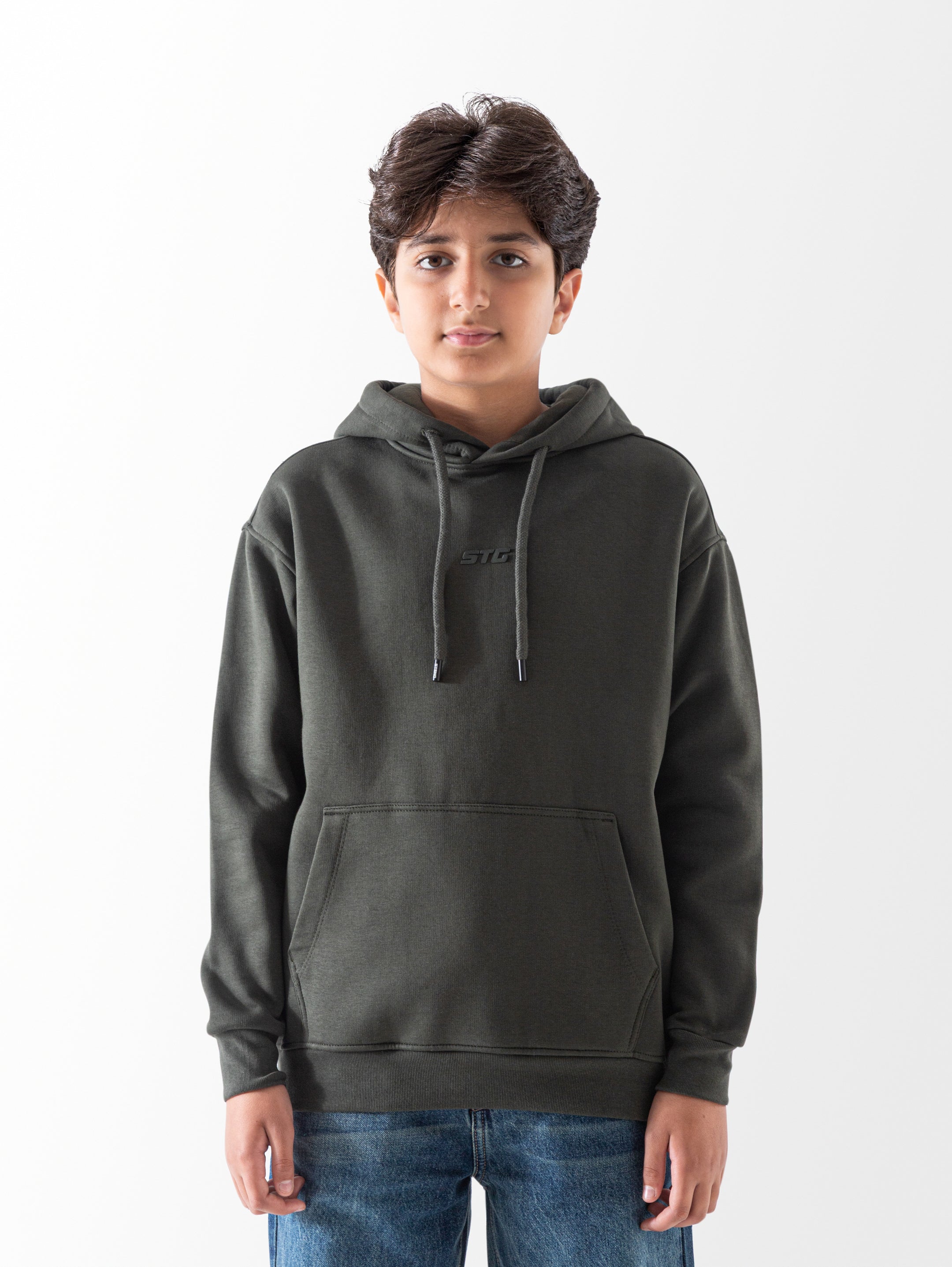 Hoodie - Boys - Plain