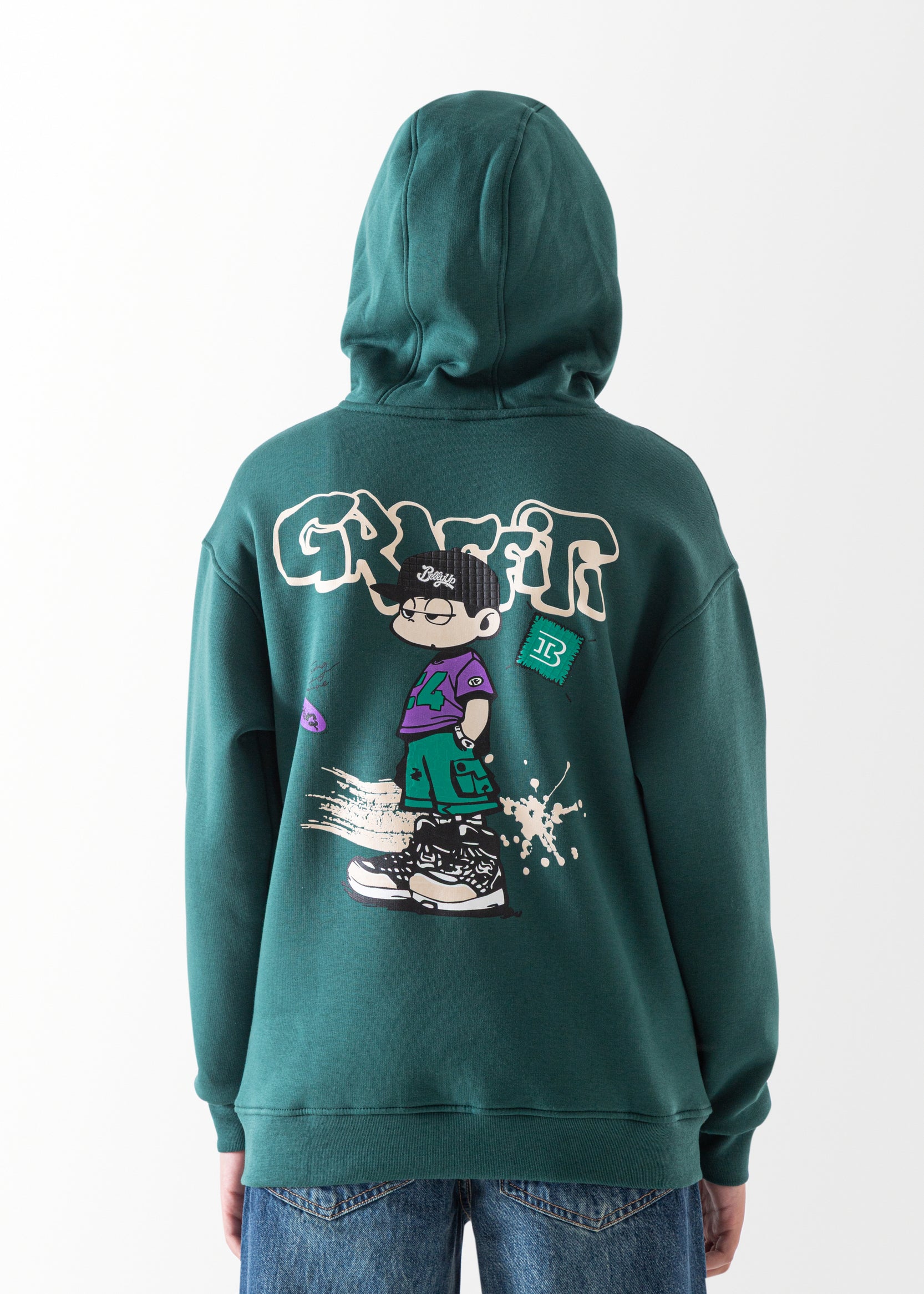 Hoodie - Boys - Printed