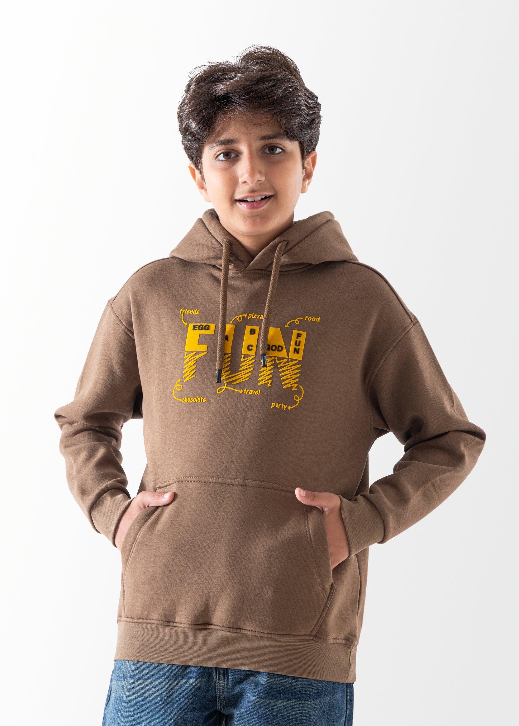 Hoodie - Boys - Printed