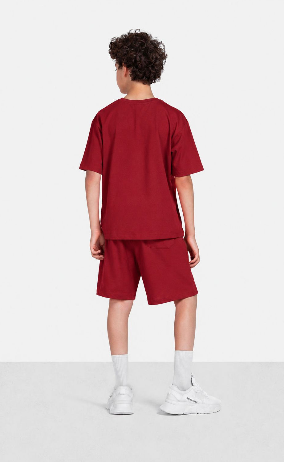 Boys' Printed Set - Brick Red & Dusty Olive – view 2