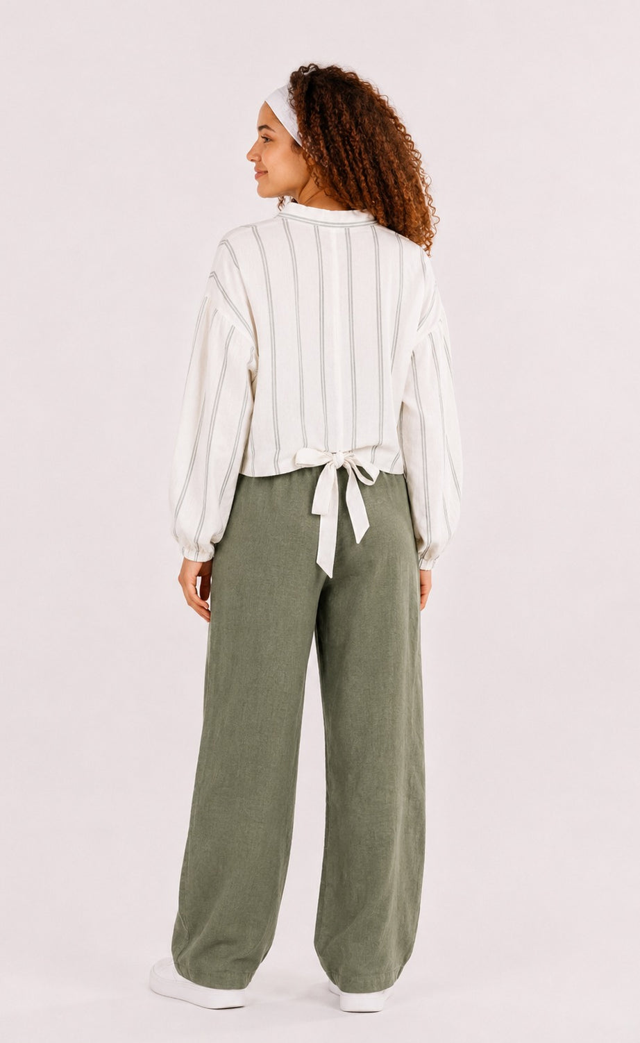 Girls' Striped Long-Sleeve Set – view 4