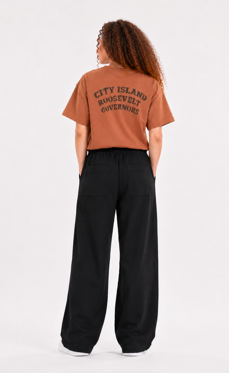 Girls' Printed Short-Sleeve Set - Orange & Cumin – view 4