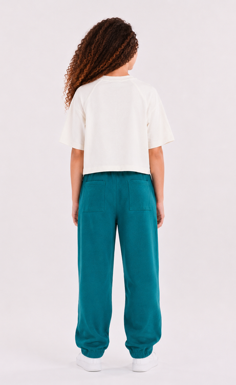 Girls' Printed Short-Sleeve Set - Green – view 2
