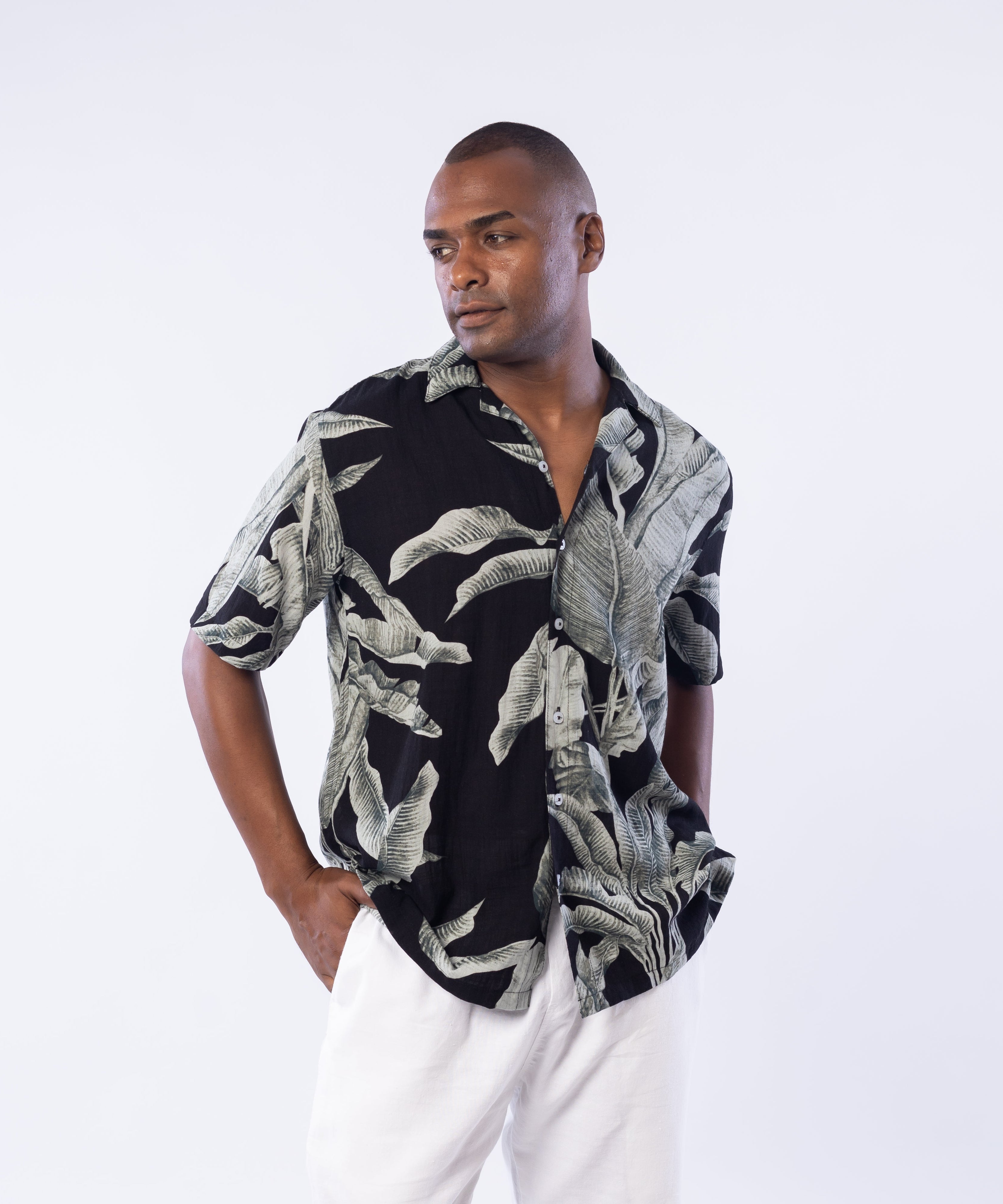 قميص - رجال - نصف كم