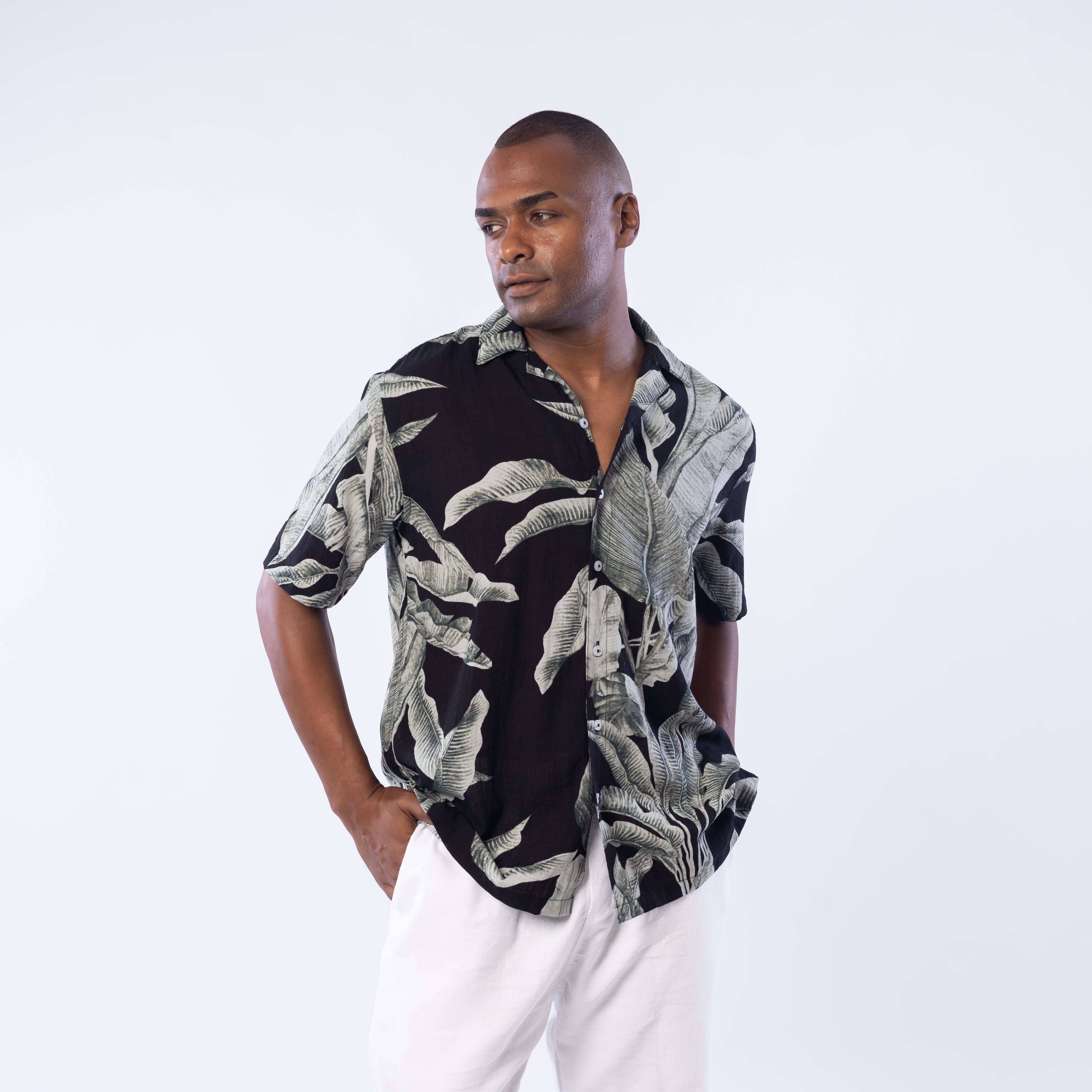 قميص - رجال - نصف كم