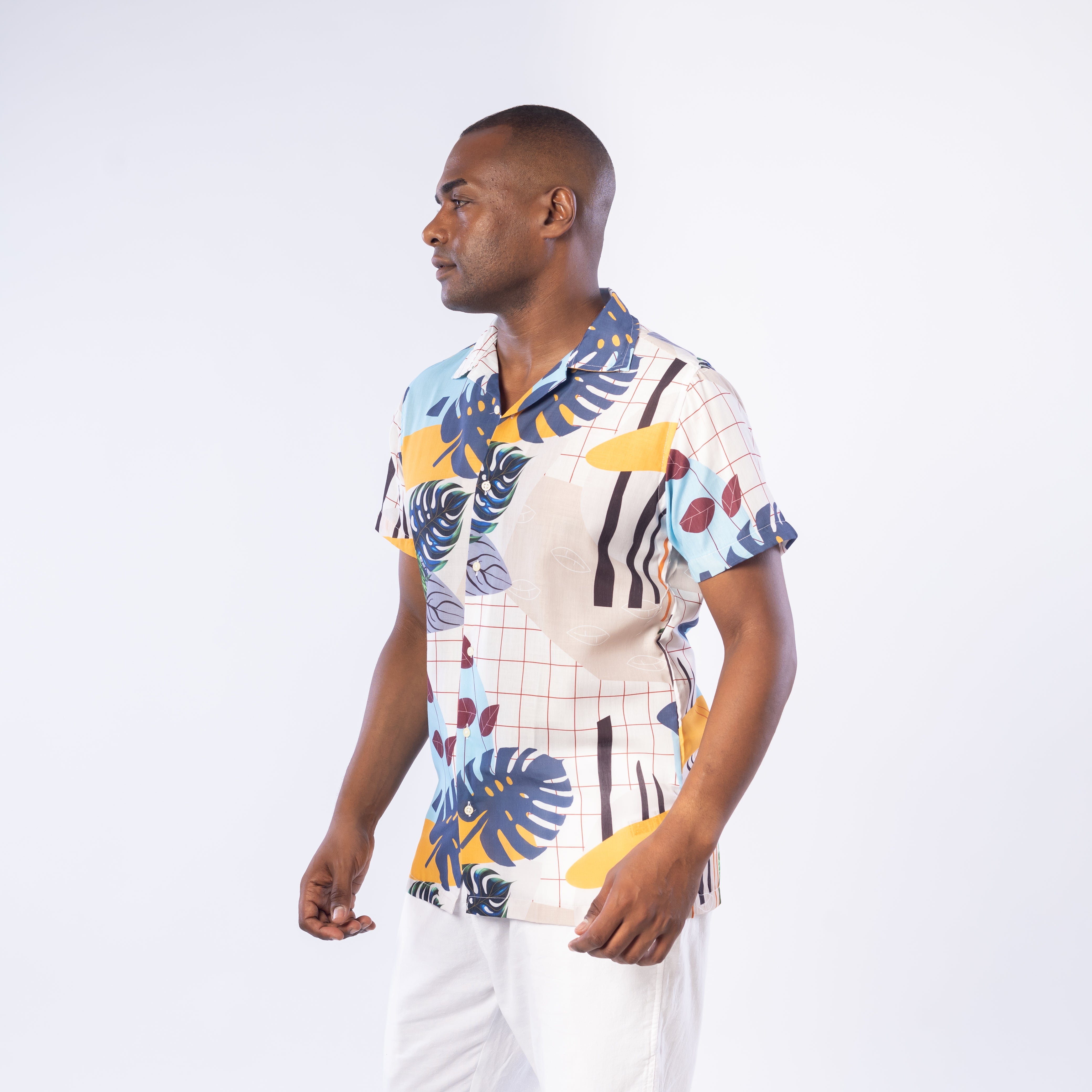 قميص - رجال - نصف كم