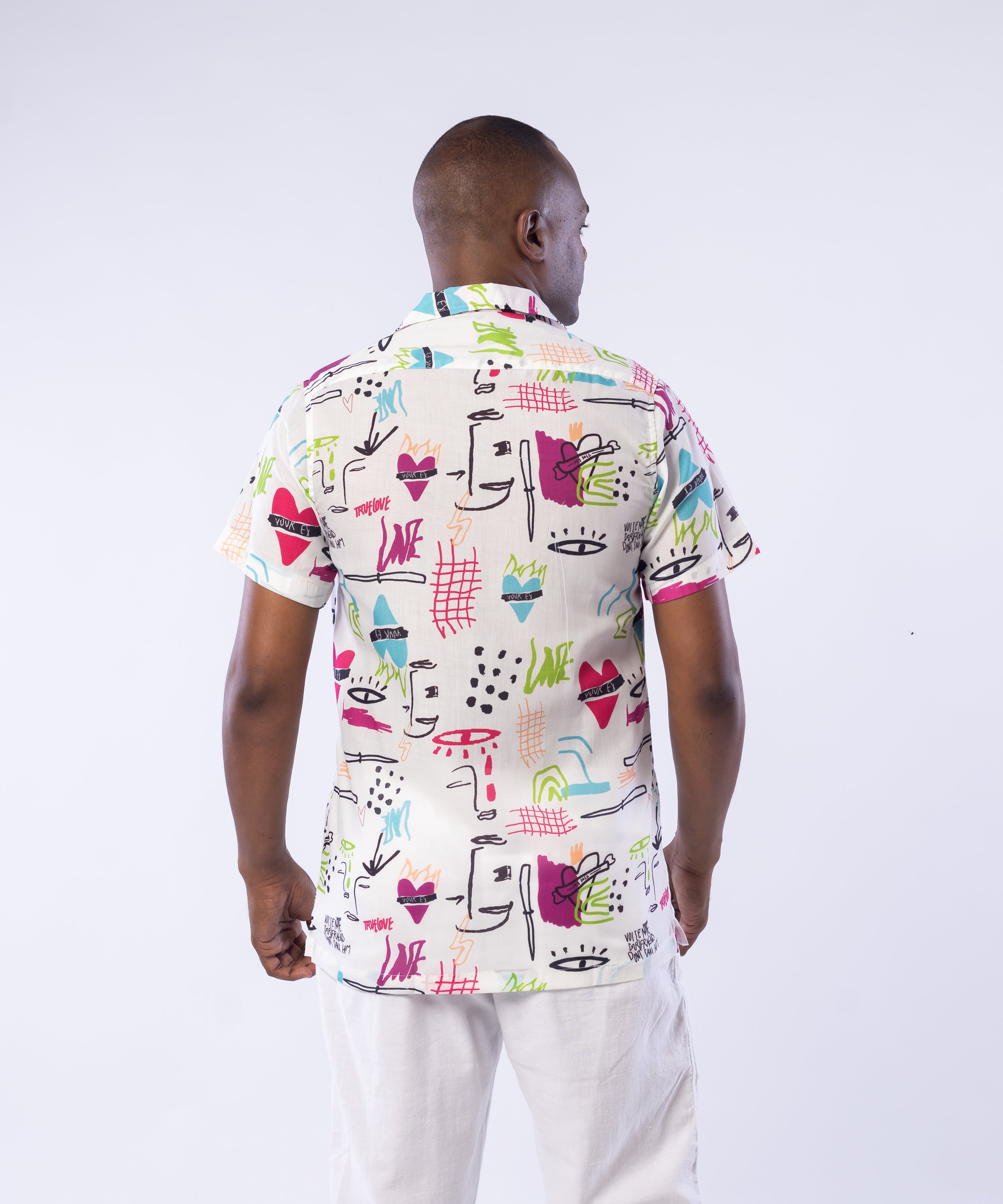 Half Sleeve Shirt - Men - Plaid