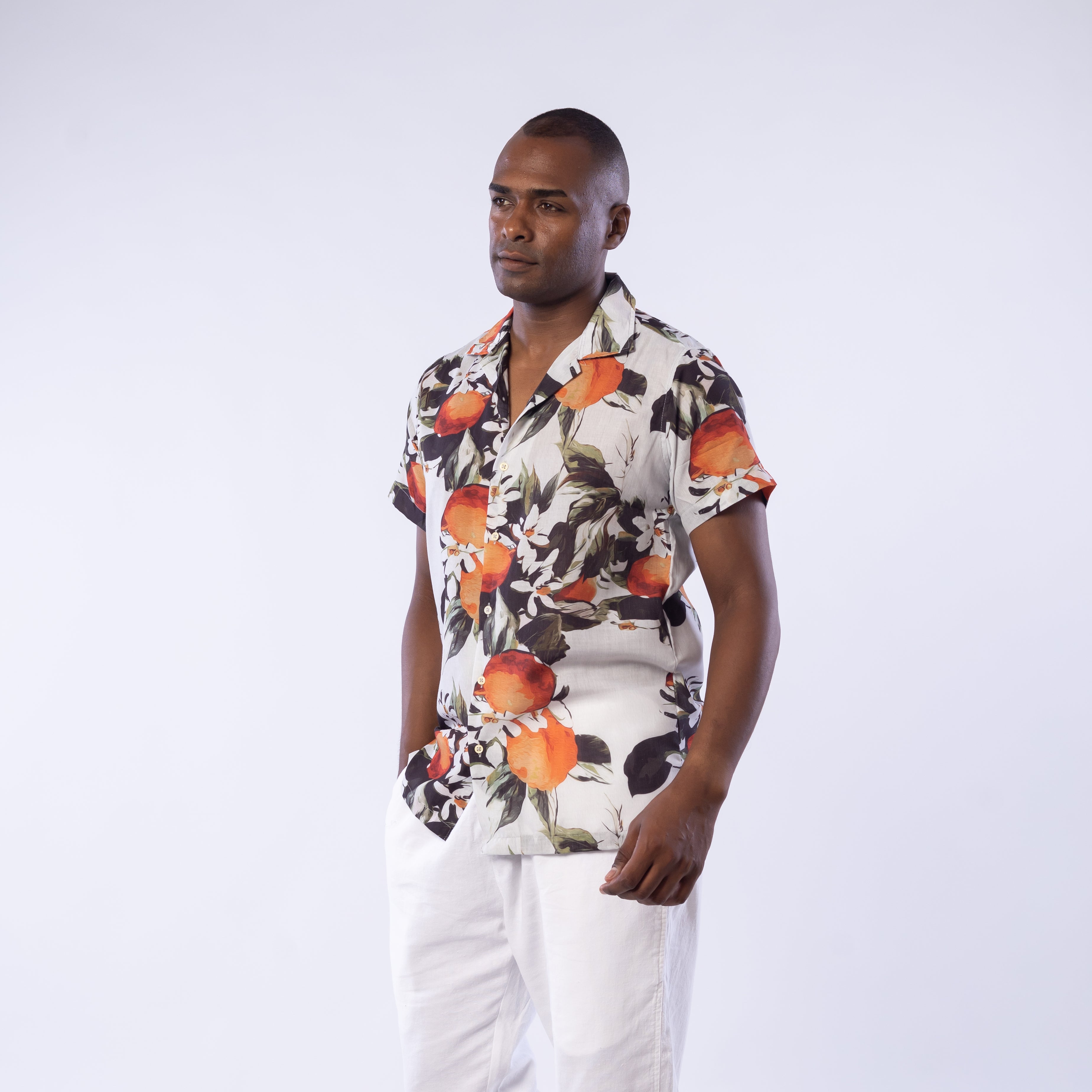 Half Sleeve Shirt - Men - Plaid