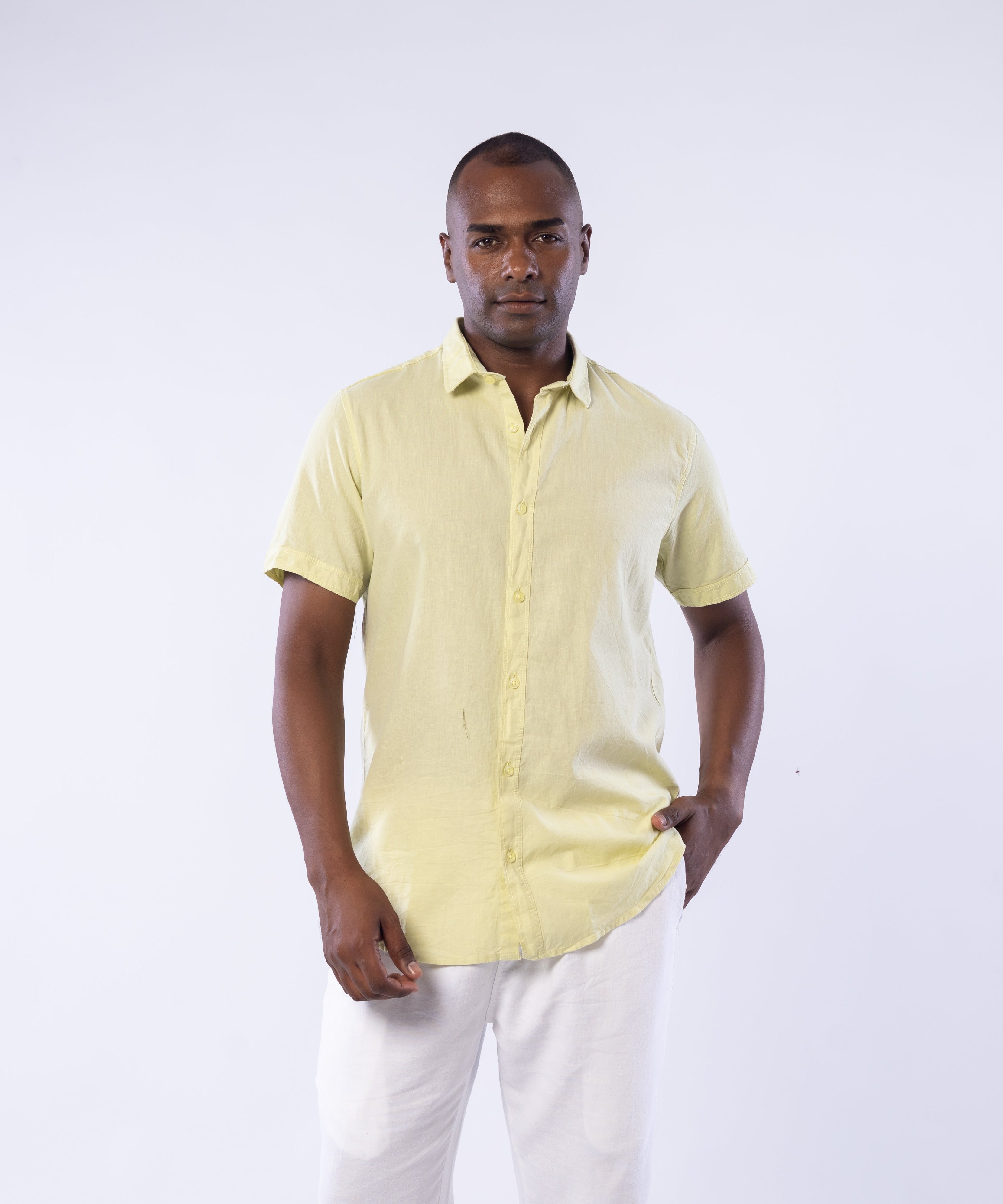 قميص - رجال - نصف كم