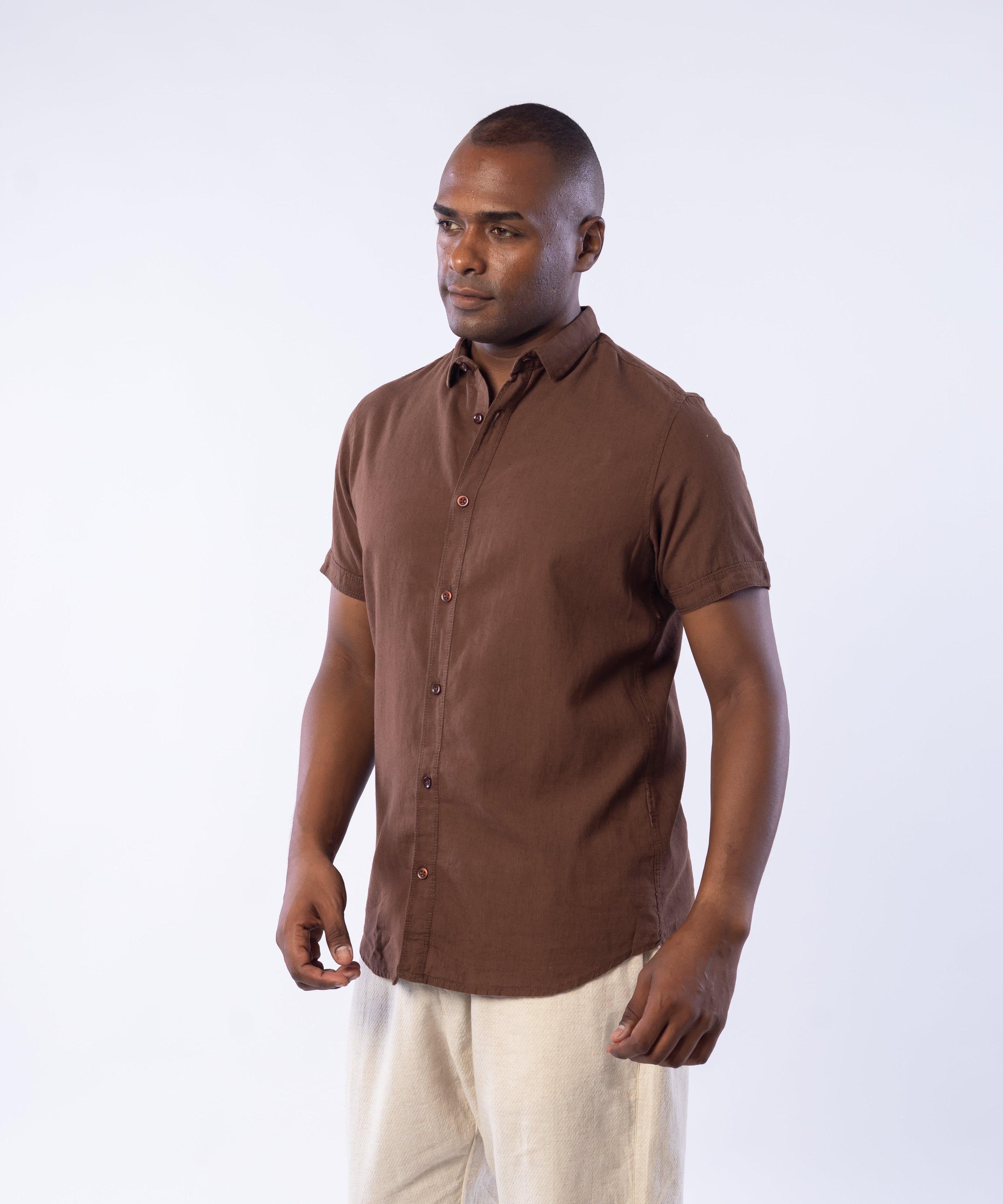 قميص - رجال - نصف كم