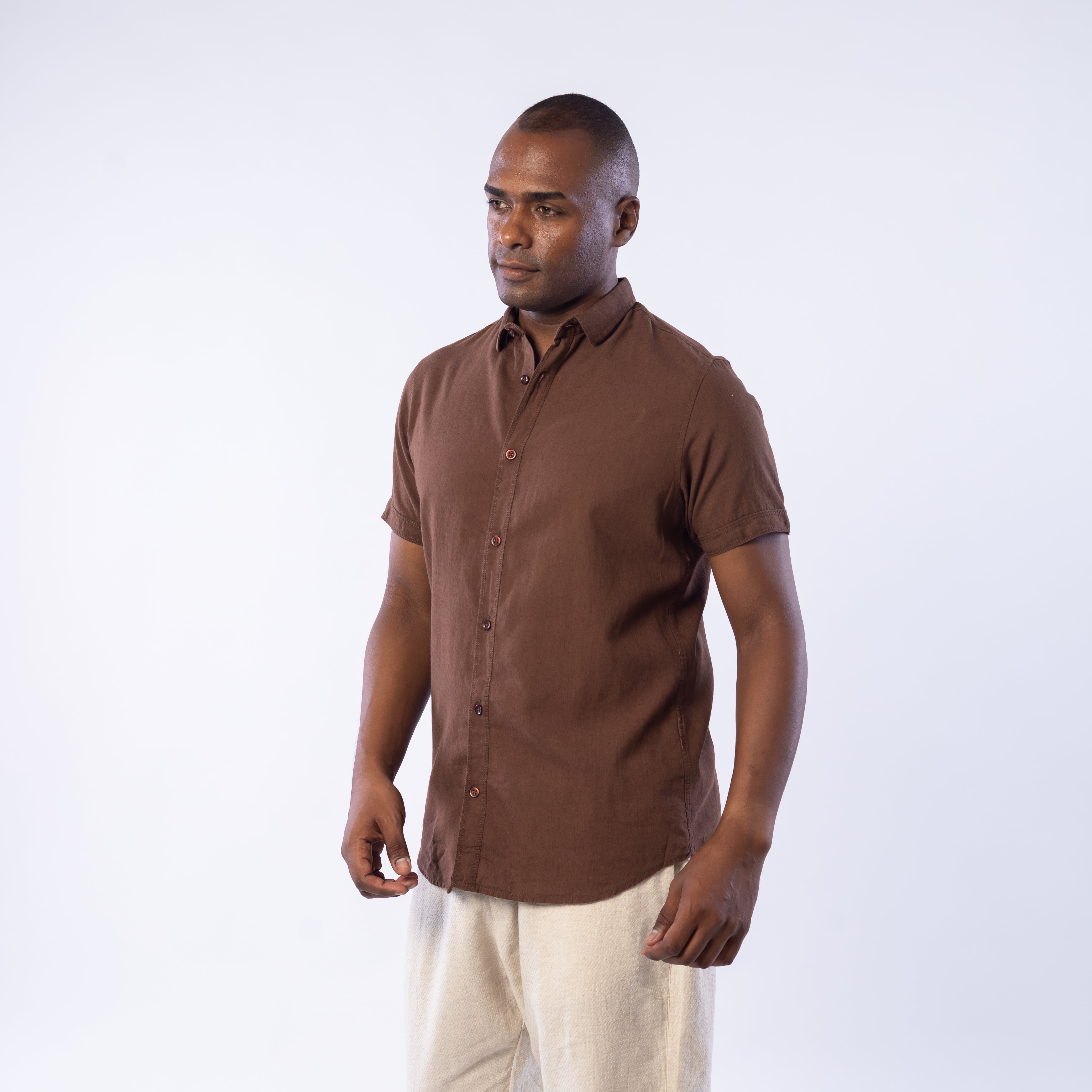 قميص - رجال - نصف كم