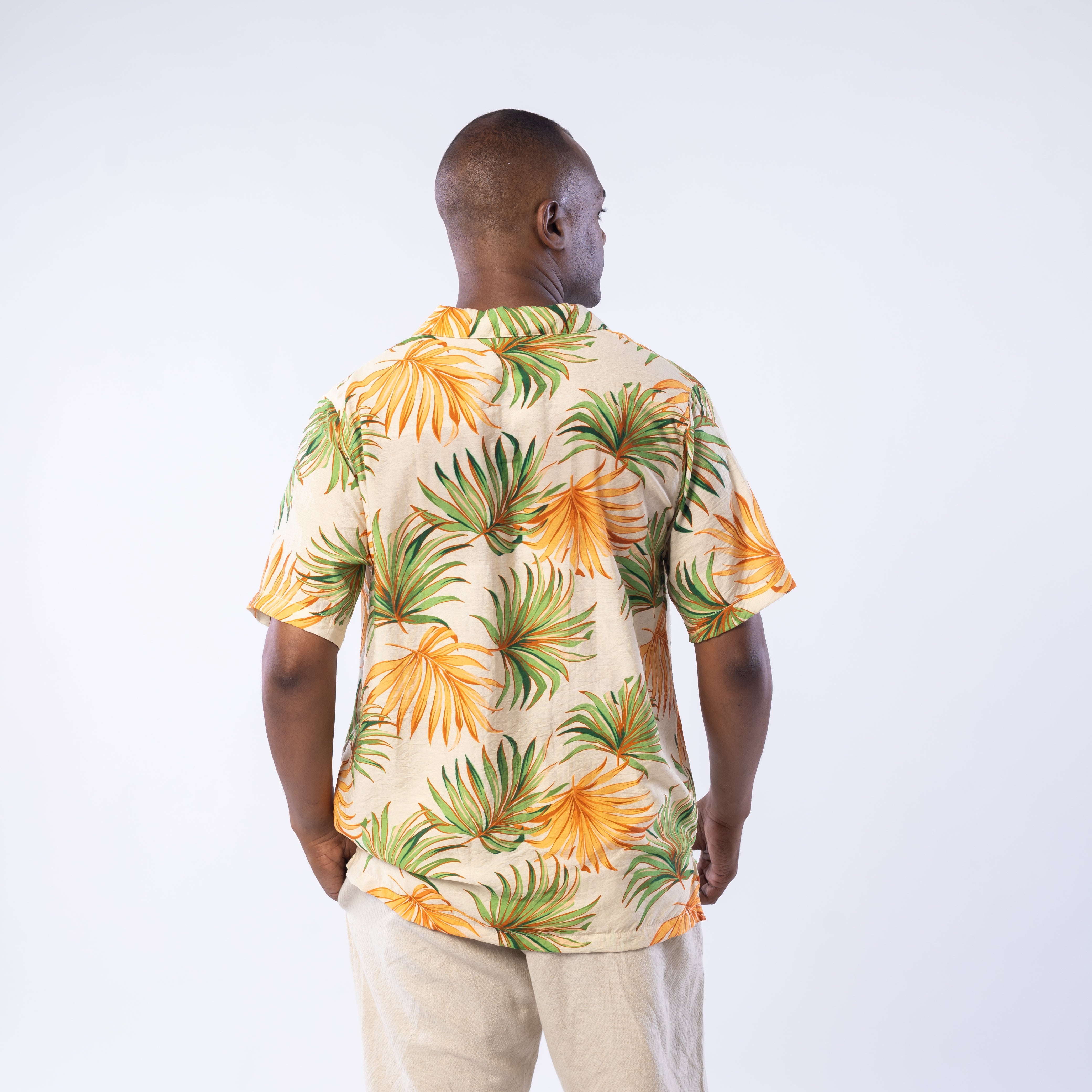 Half Sleeve Shirt - Men - Plaid