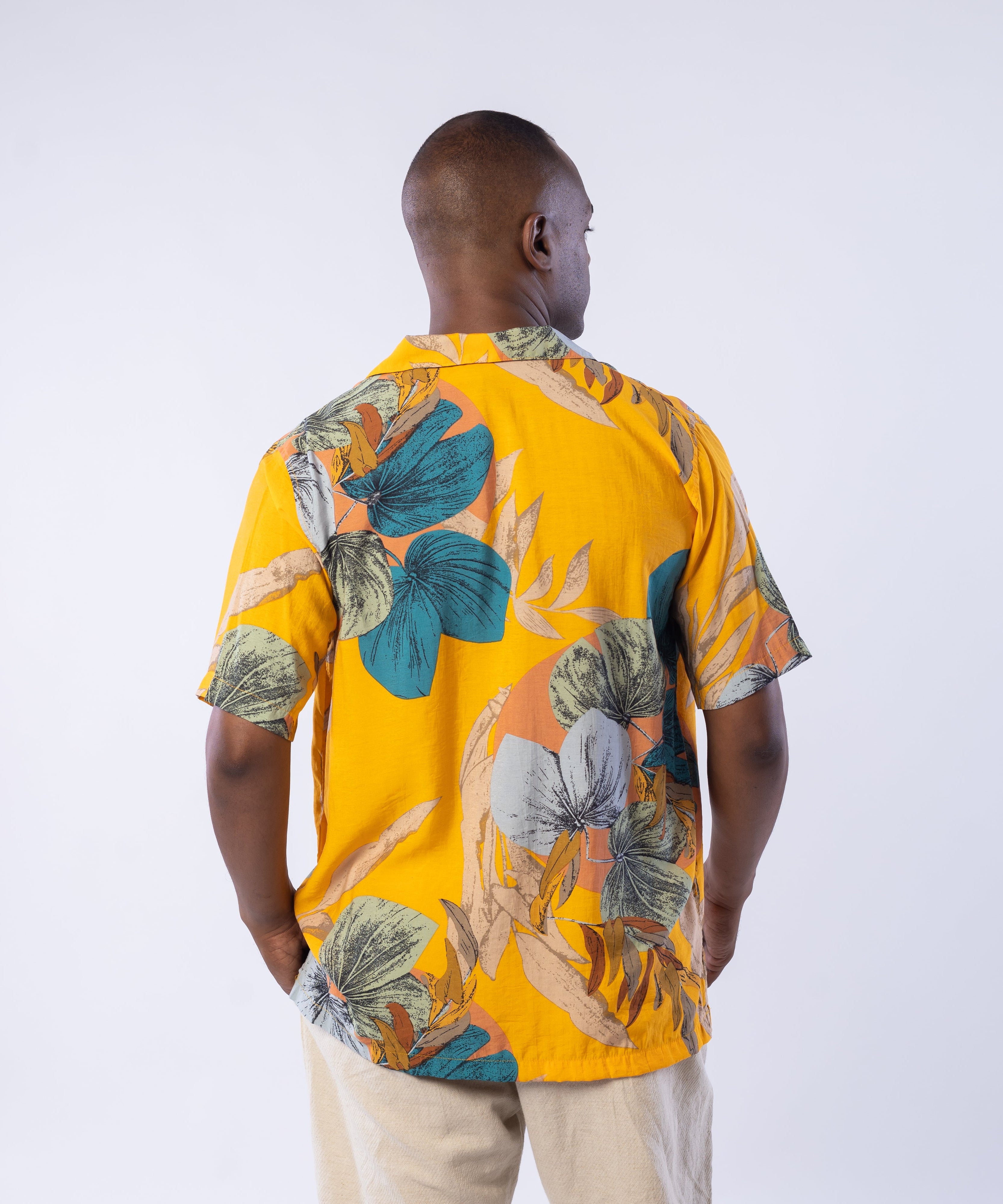 Half Sleeve Shirt - Men - Plaid