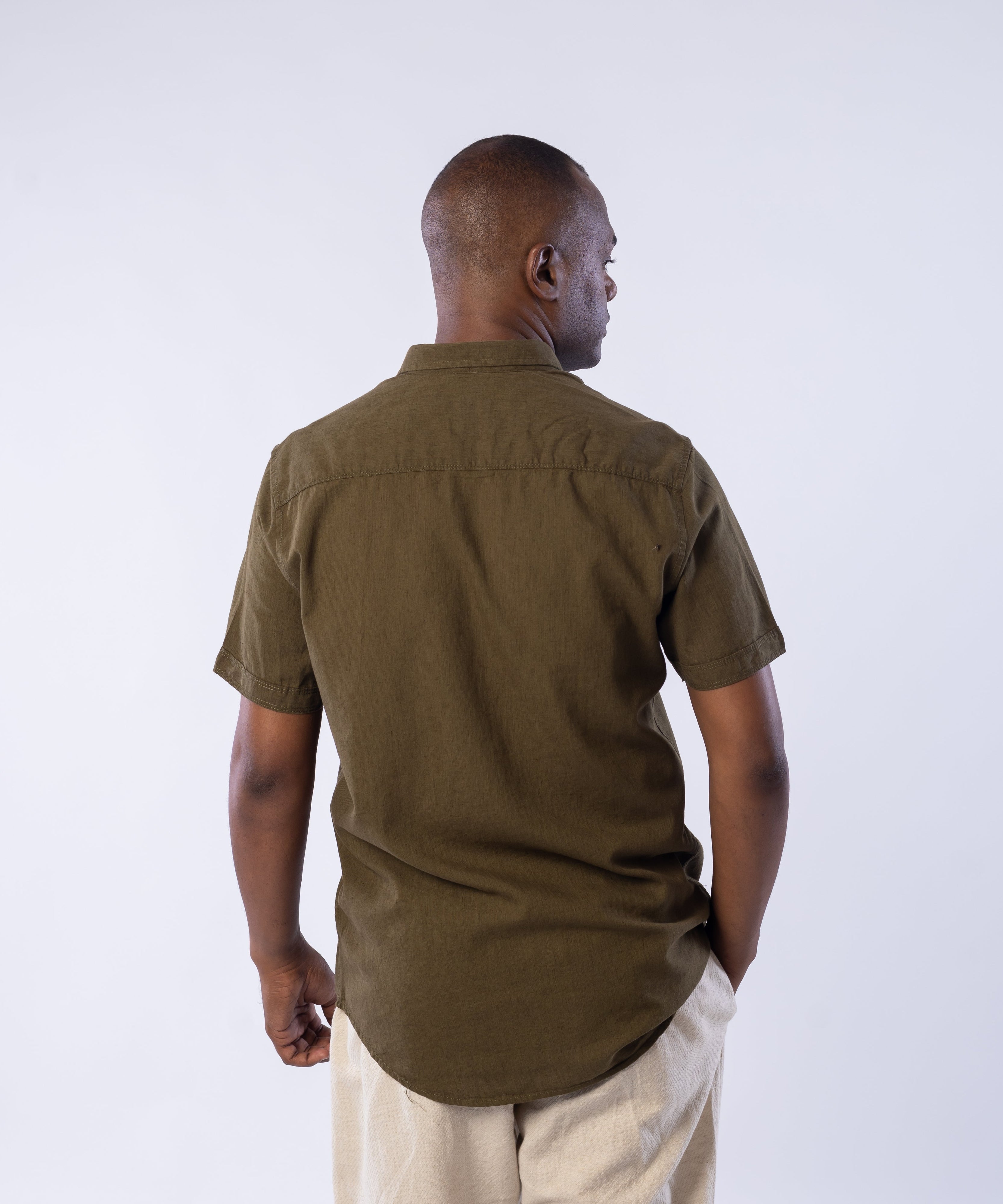 قميص - رجال - نصف كم