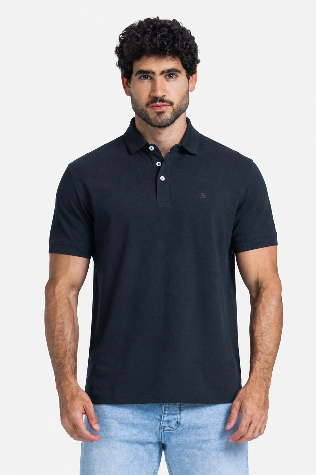 Polo T-shirt - Men - Plain