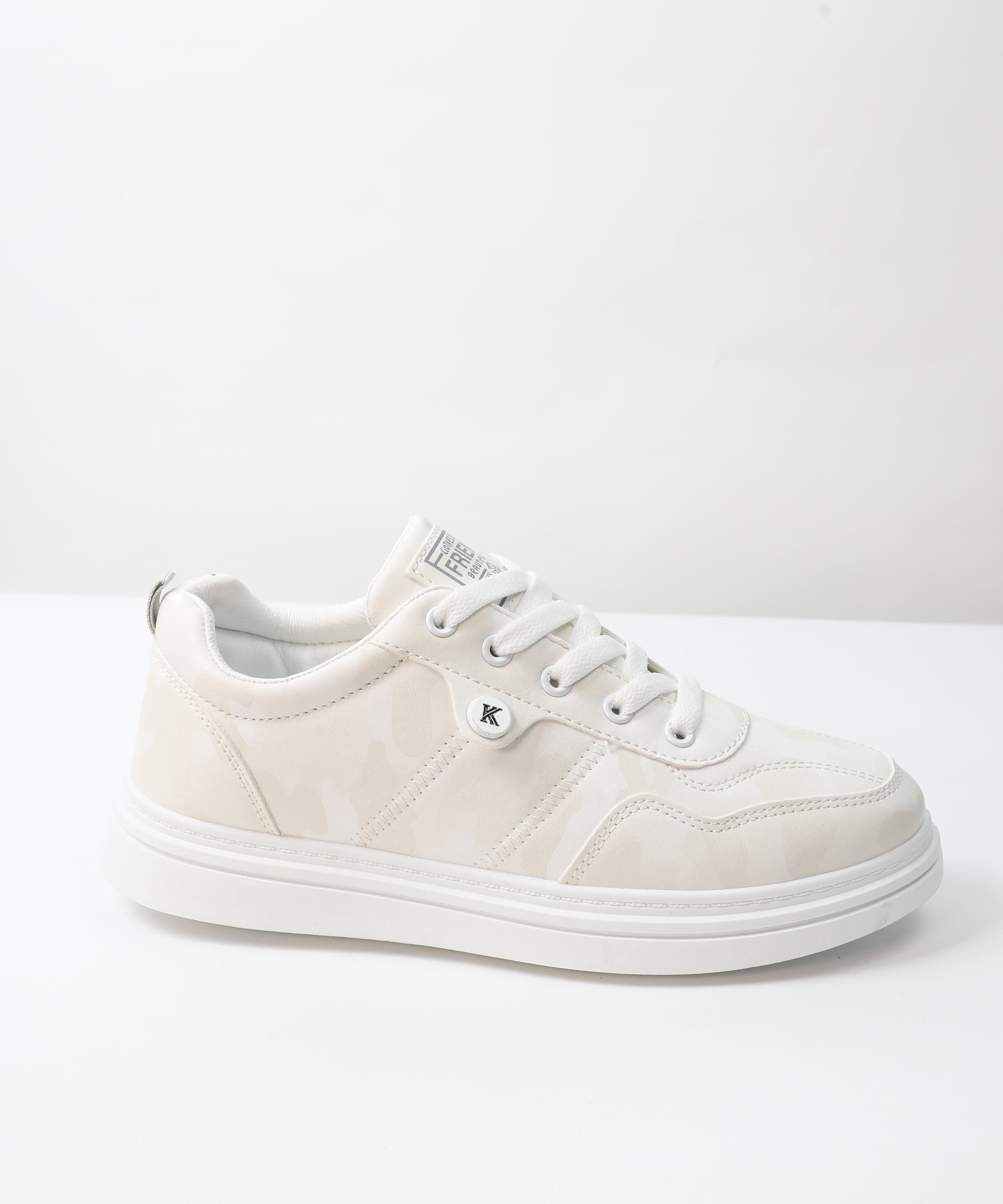 أحذية - رجال - فلات , أبيض