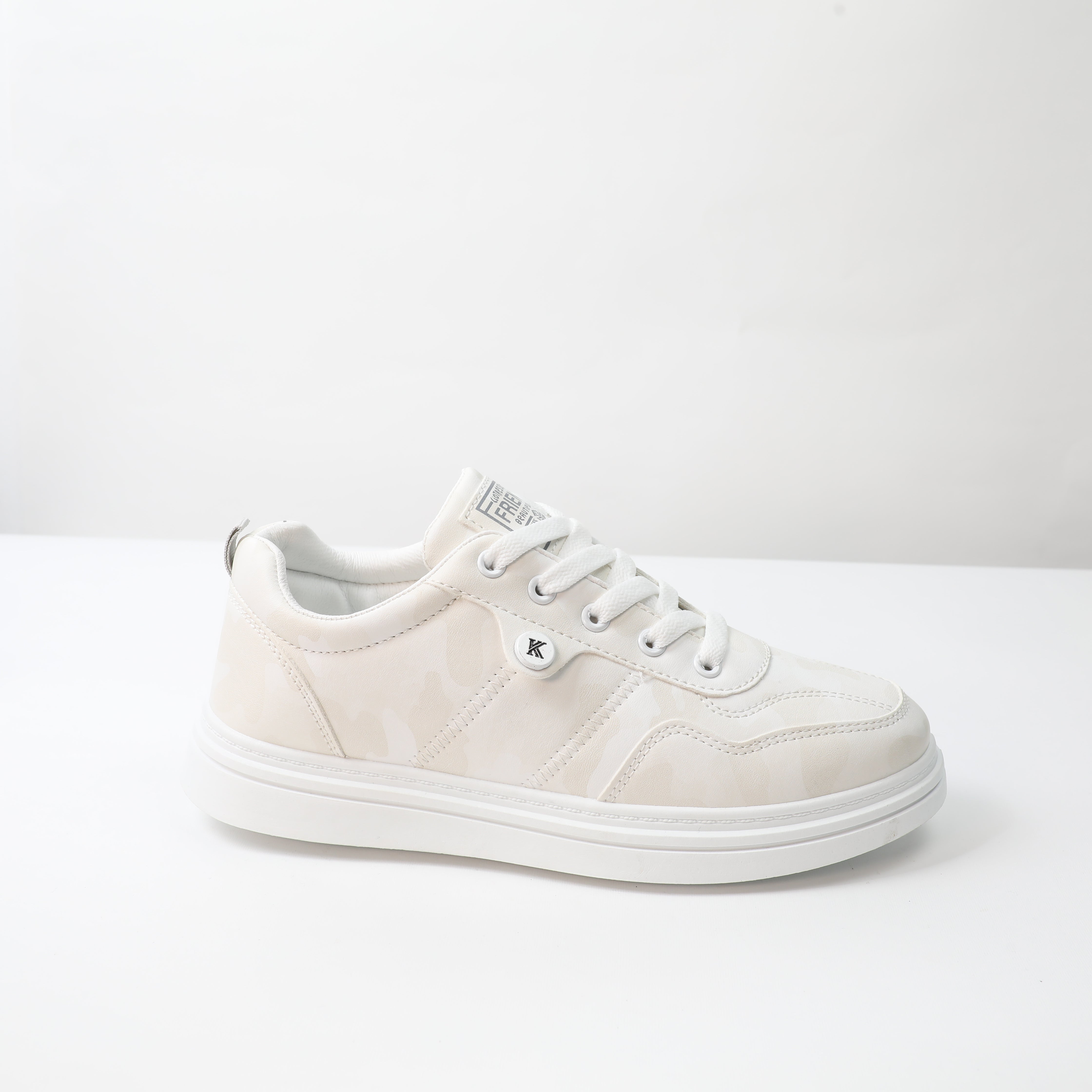 أحذية - رجال - فلات , أبيض