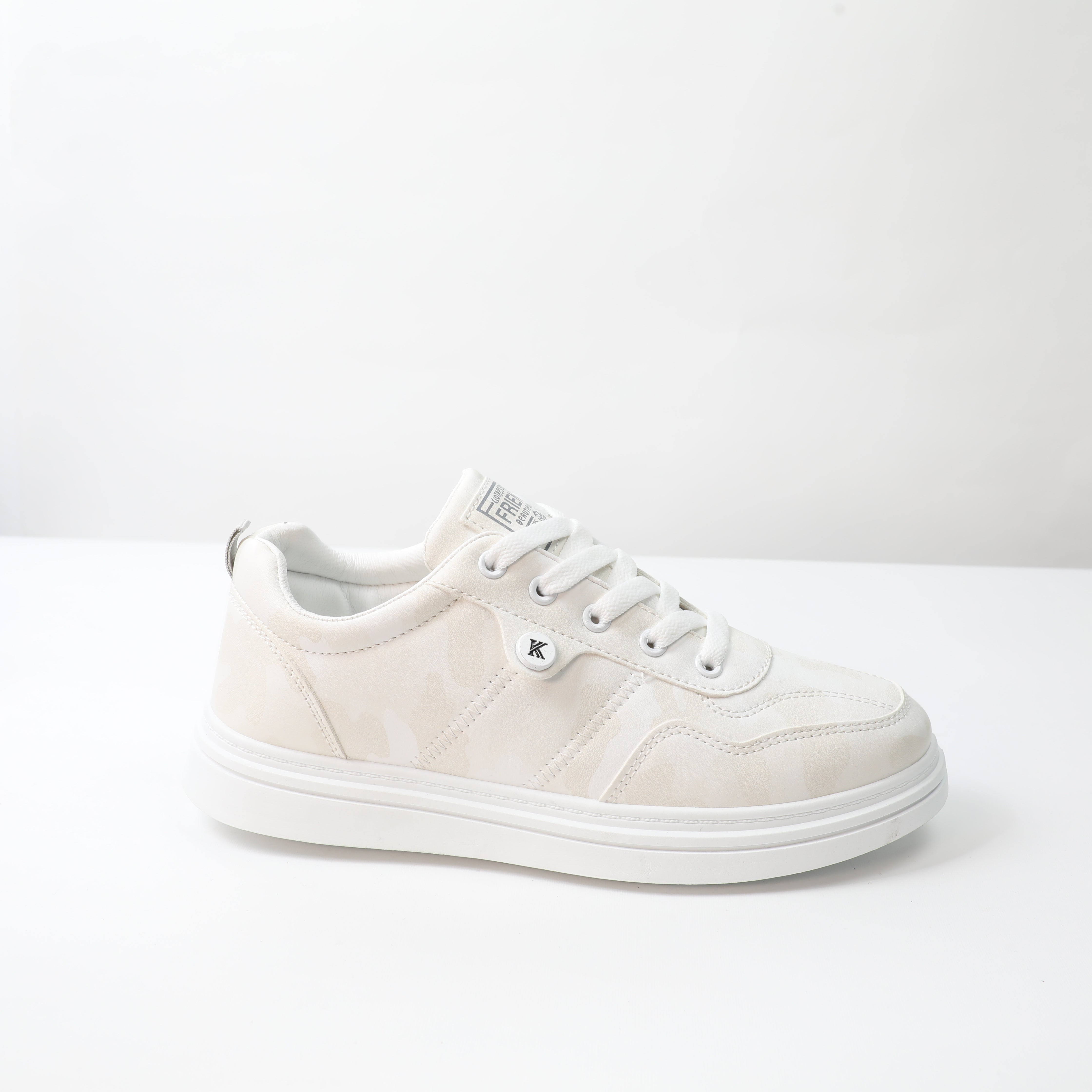 أحذية - رجال - فلات , أبيض