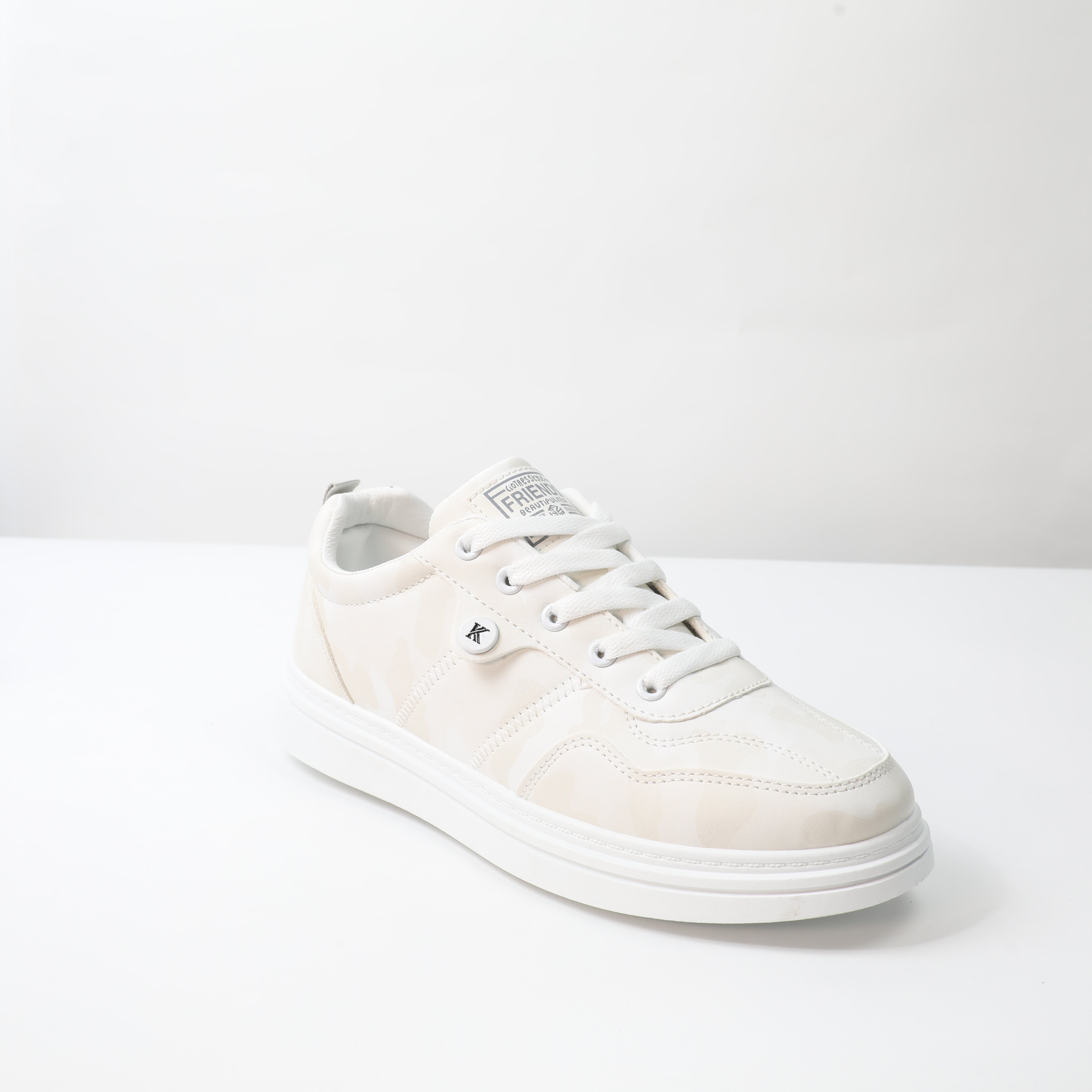 أحذية - رجال - فلات , أبيض