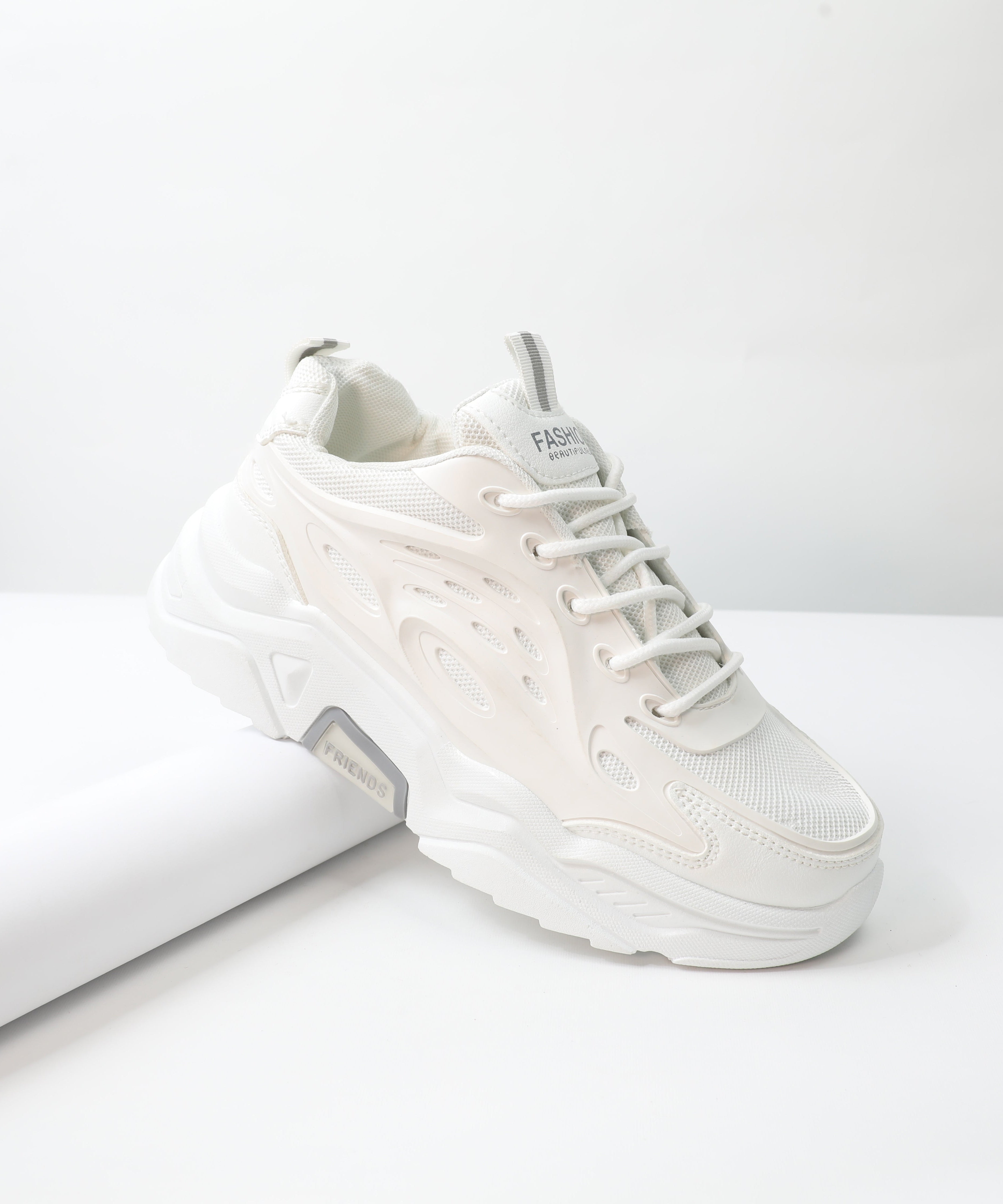 أحذية - رجال - كاجوال , أبيض