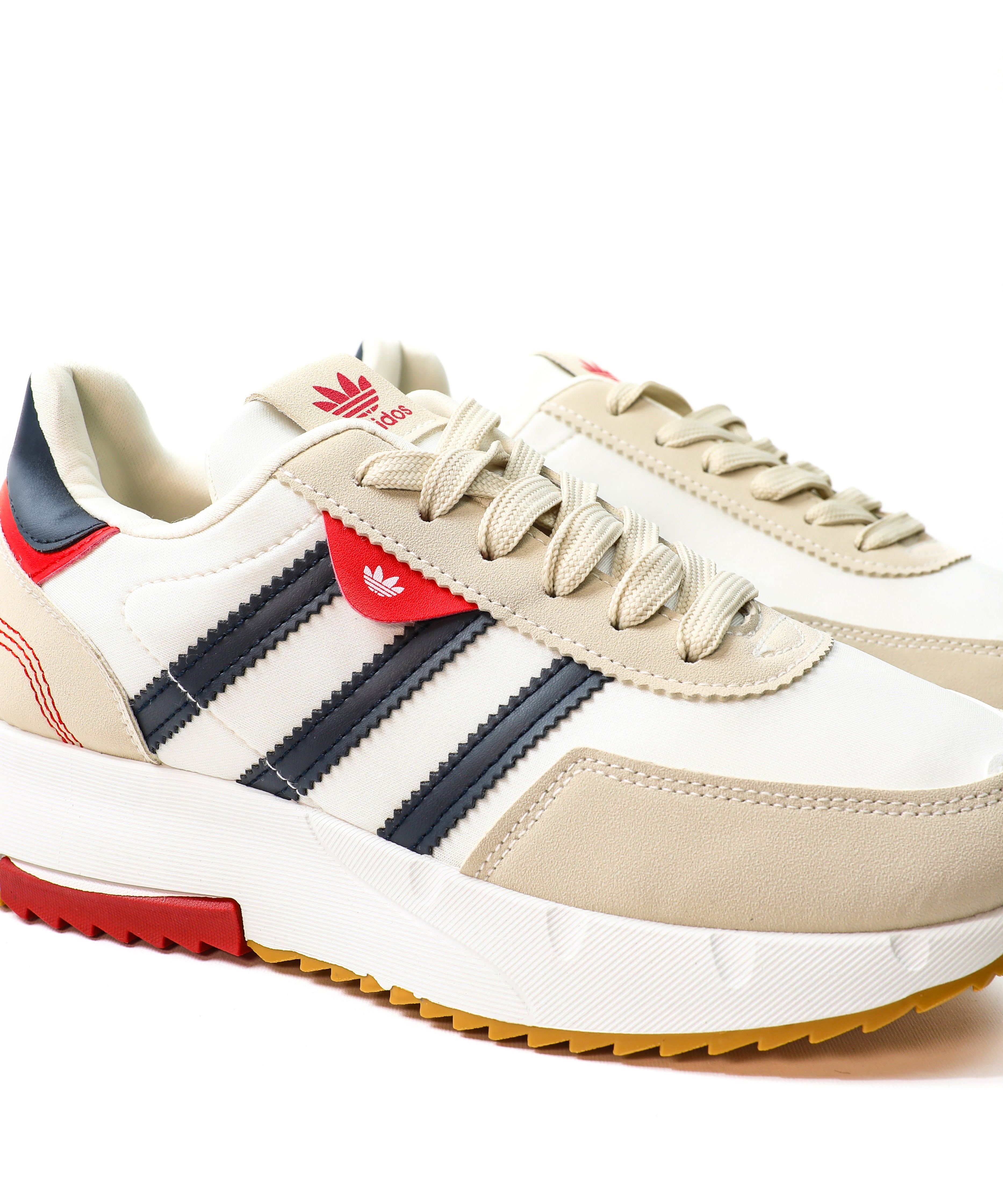 حذاء - رجالى - كاجوال , أبيض * بيج