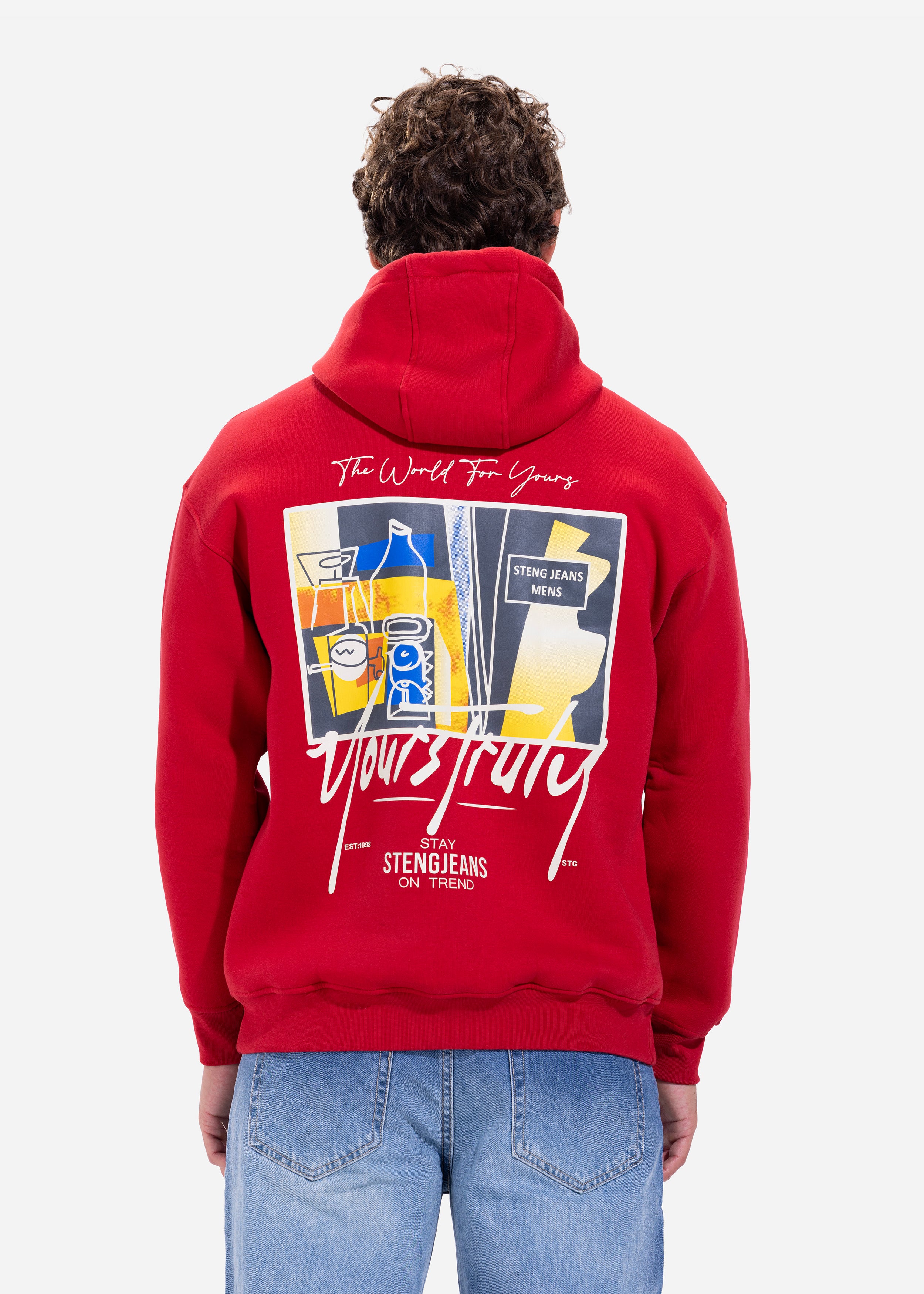 Hoodie - Men - Printed