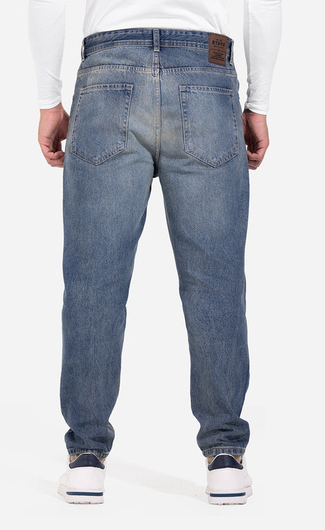 Men's Straight-Leg Jeans - Light Denim – view 4