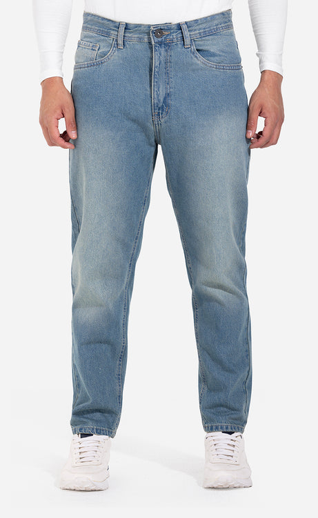 Men's Straight-Leg Jeans - Light Denim – view 10