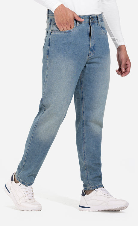 Men's Straight-Leg Jeans - Light Denim – view 11