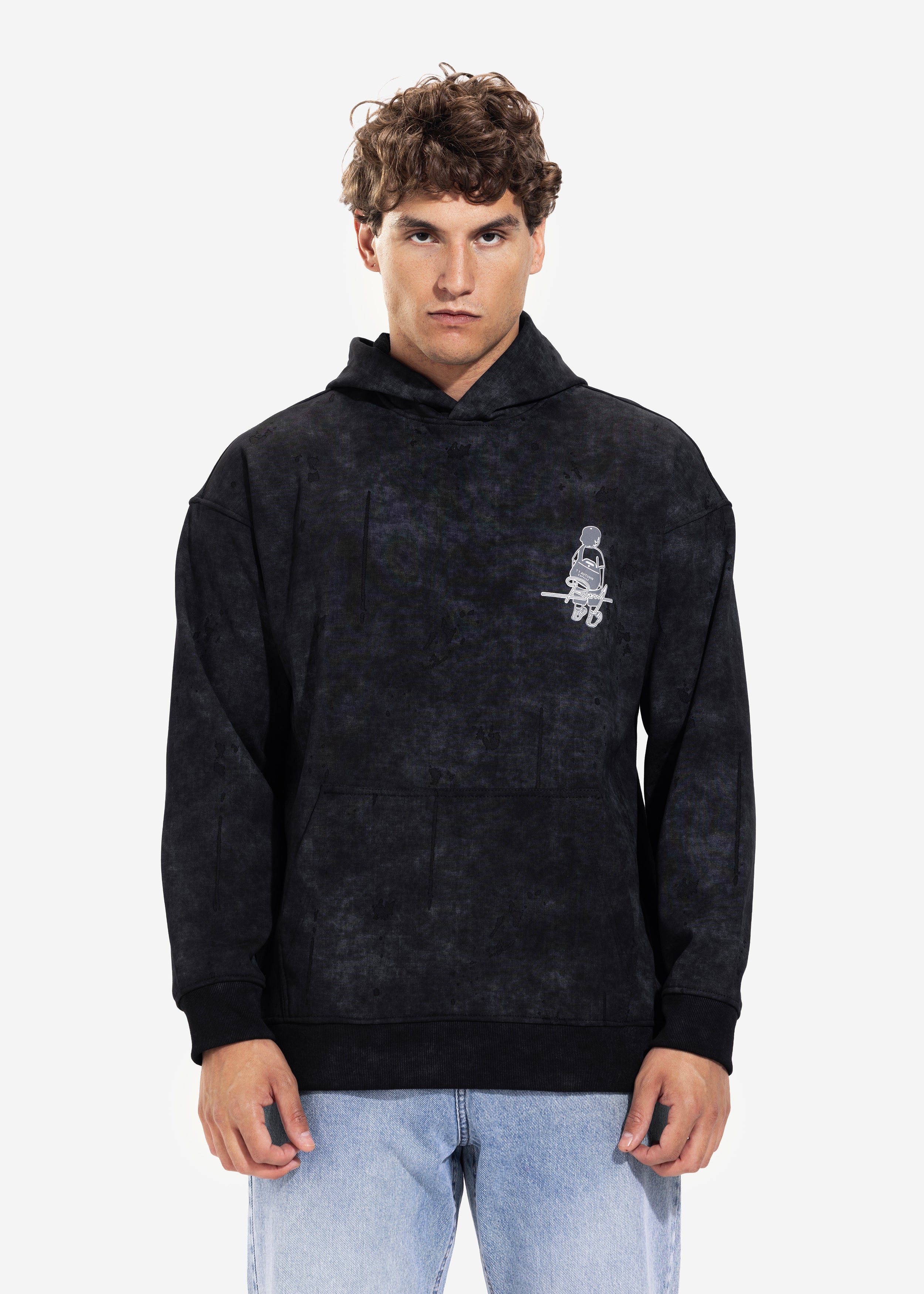 Hoodie - Men - Printed