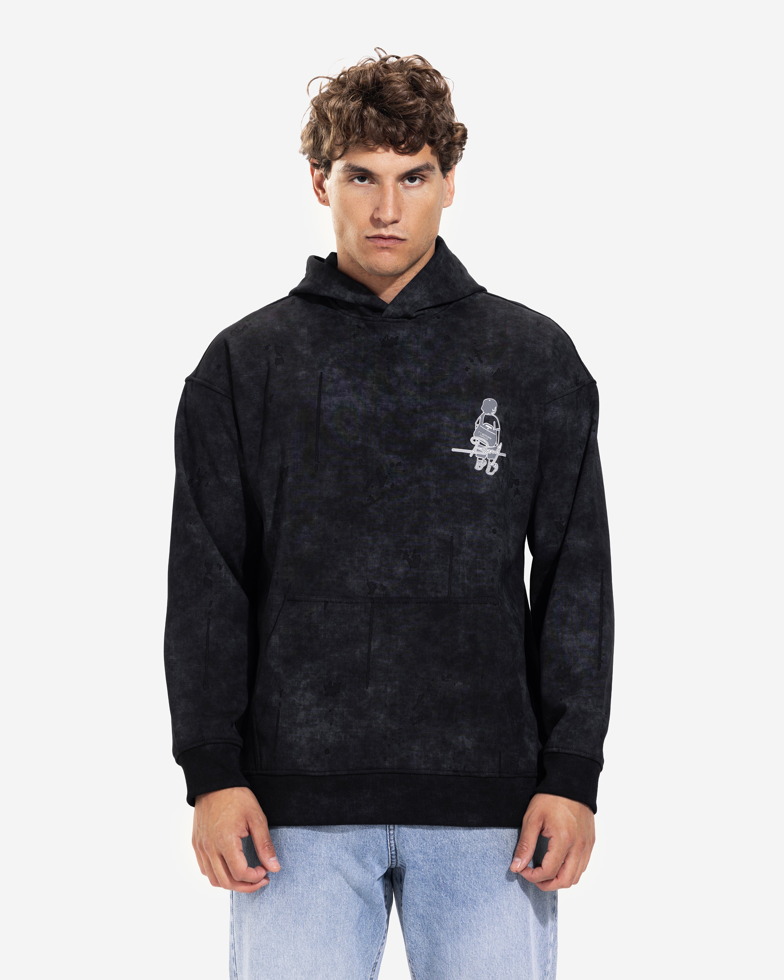Hoodie - Men - Printed